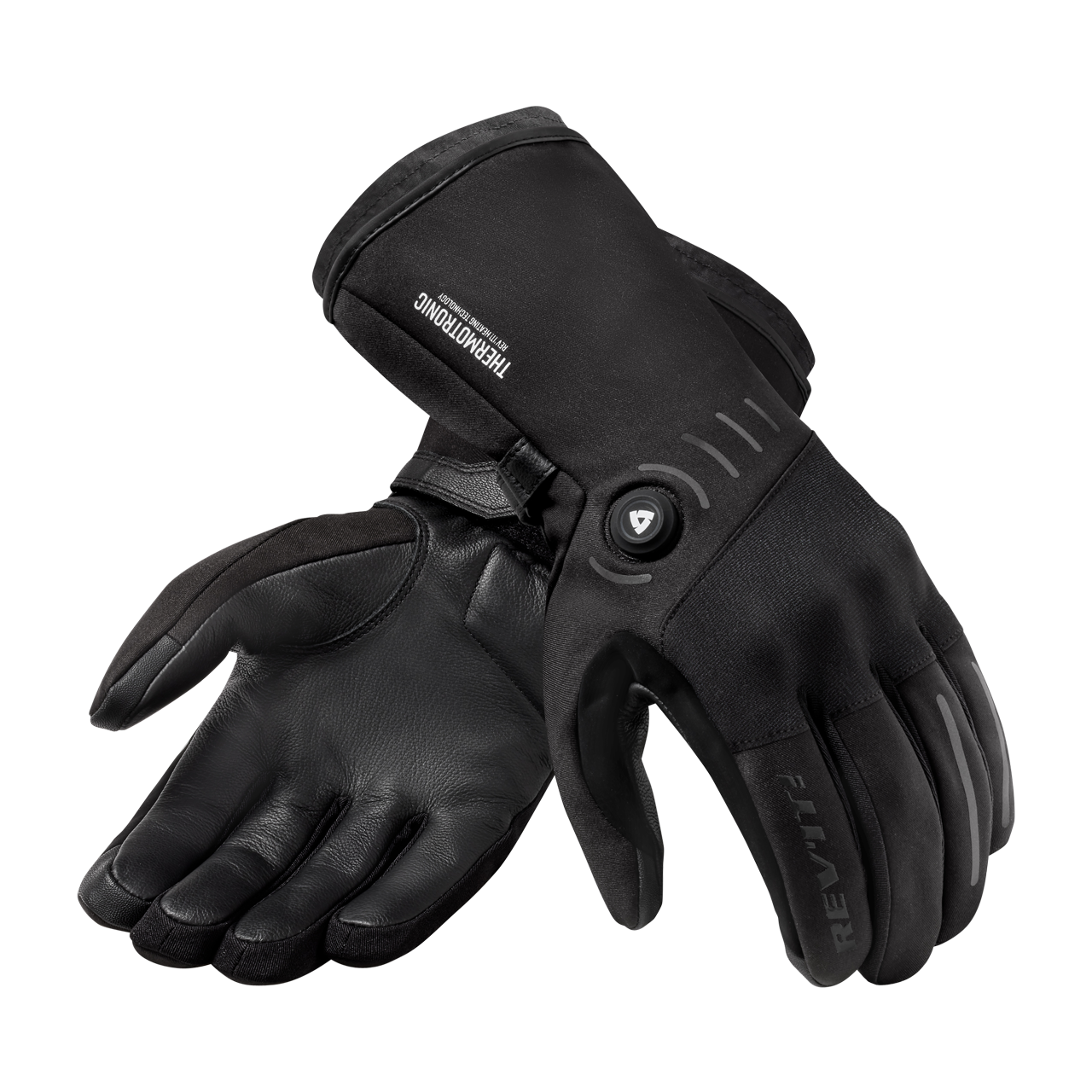 Ogrzewane Rękawice Motocyklowe Rev'it! Freedom H2O CzarnyL