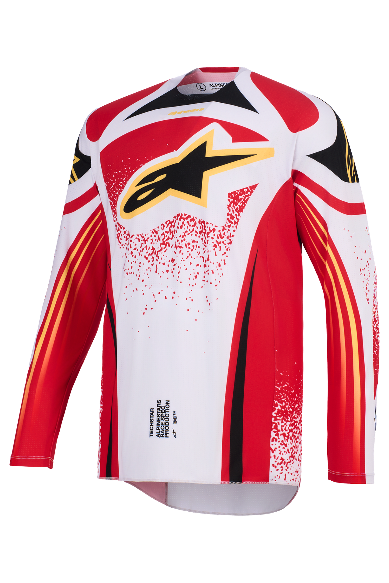Bluza Cross Alpinestars Techstar Nomur Szary/Czerwony/CzarnyXXL