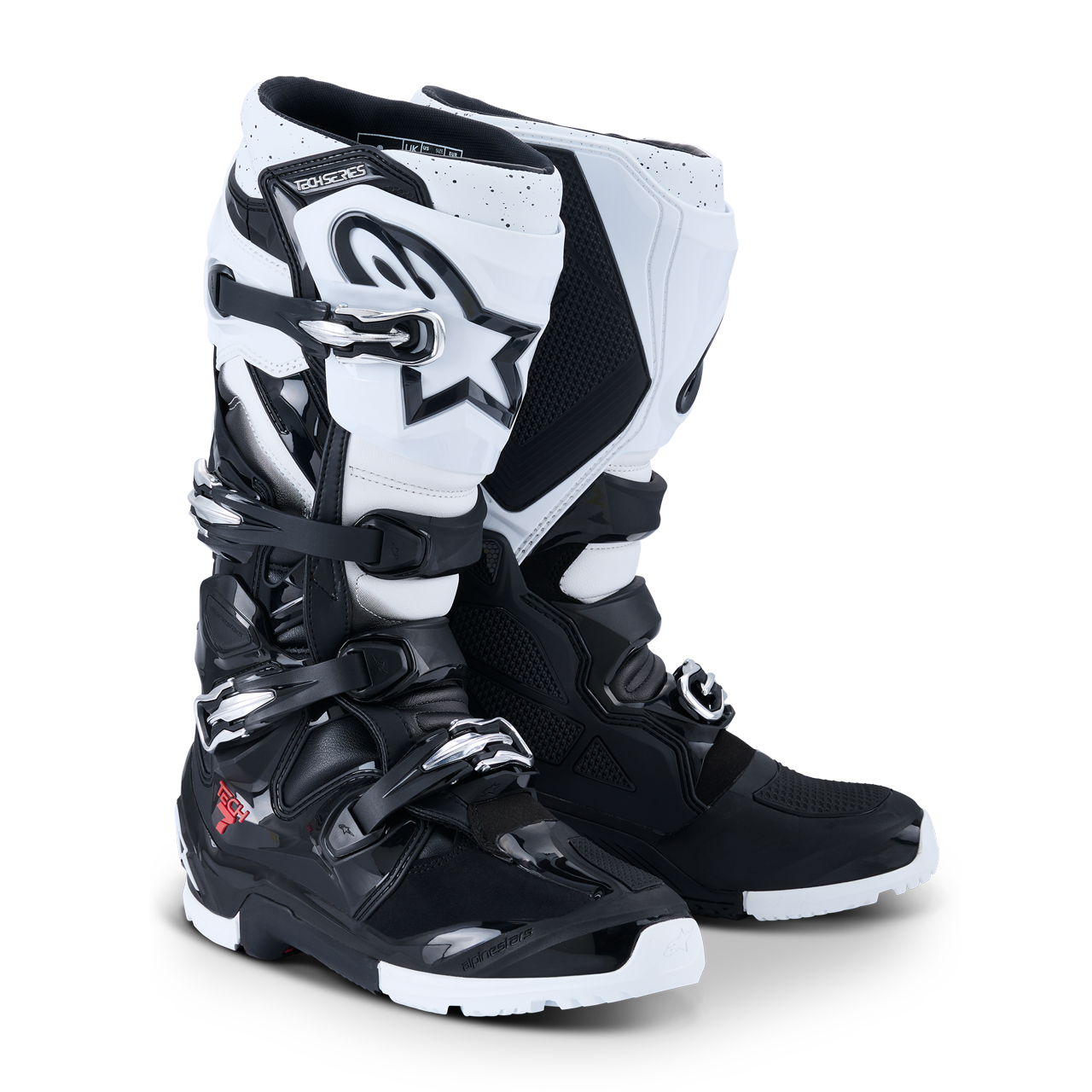 Buty Enduro Alpinestars Tech 7 Czarny/Złamany Biały42