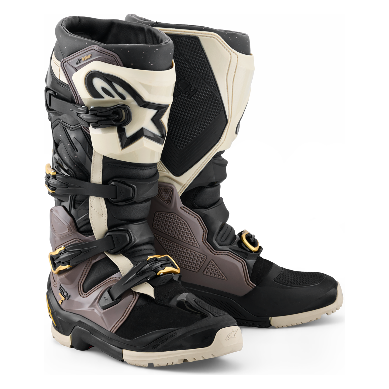 Buty Enduro Alpinestars Tech 7 Drystar Czarny/Ciemnoszary/Złoty42