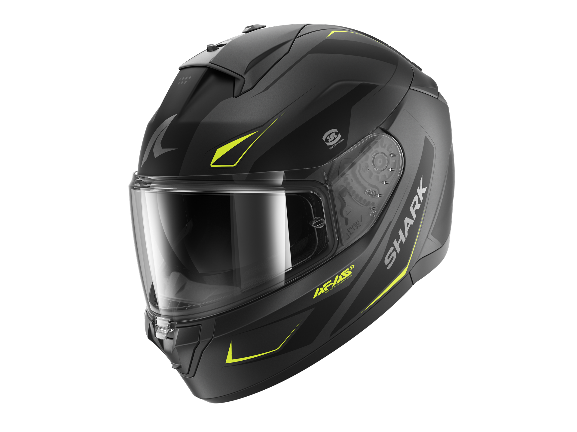 Kask Integralny Shark Ridill 2 Mekarium Antracyt/ŻółtyXL