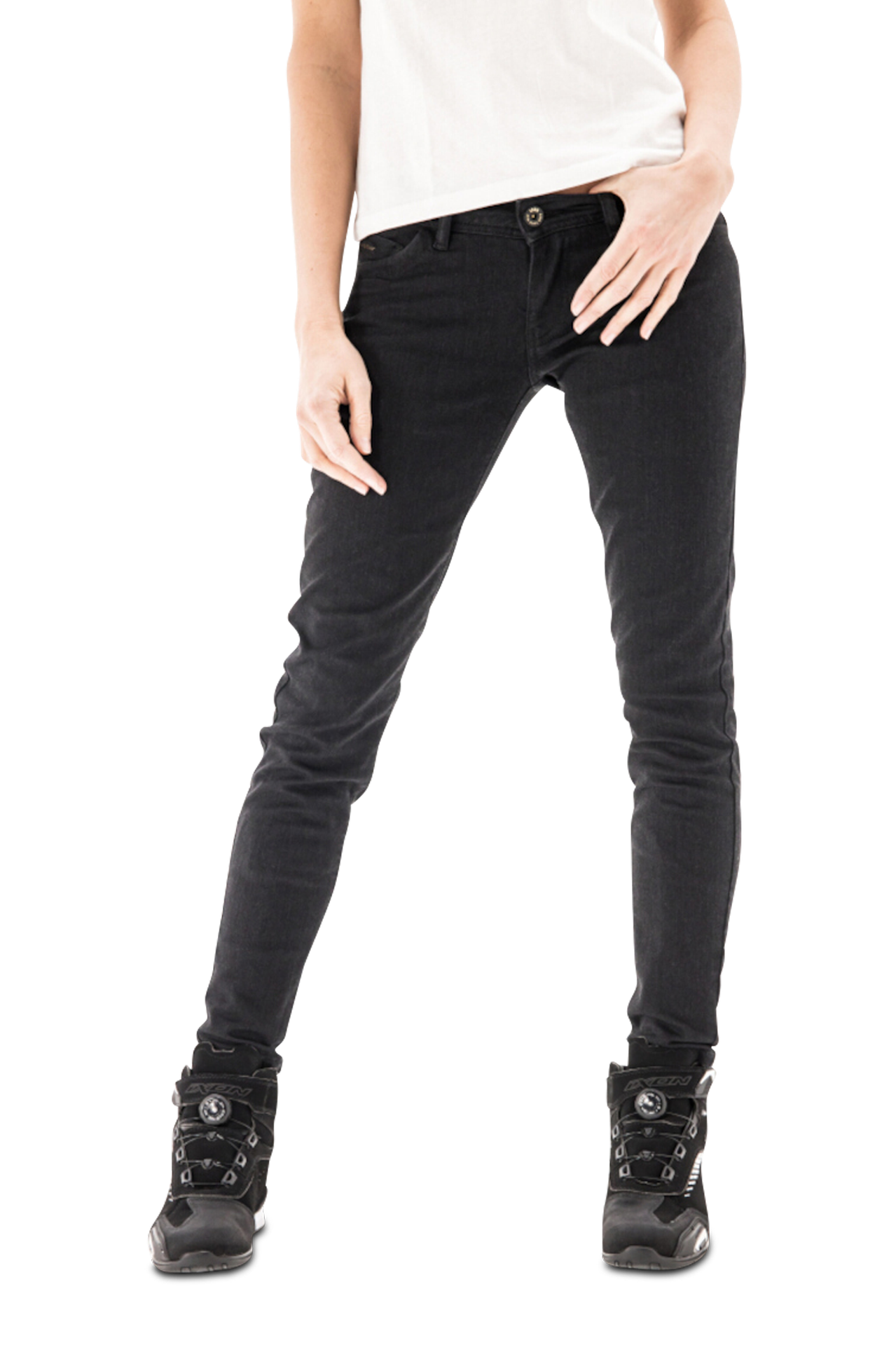 Spodnie Motocyklowe Ixon Judy Damskie Czarny3XL