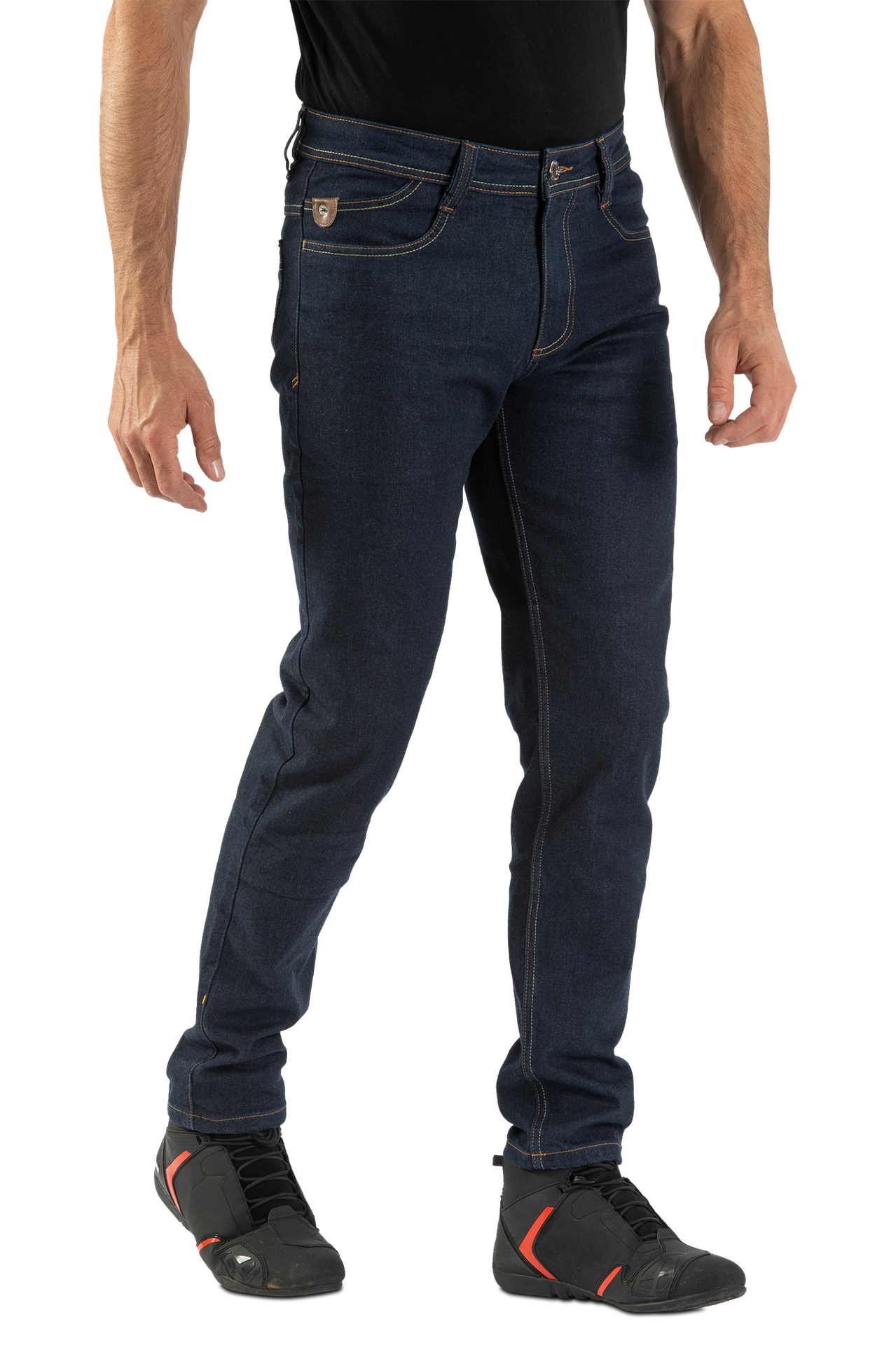 Jeansy Motocyklowe Ixon Kevin CiemnoniebieskiXXL