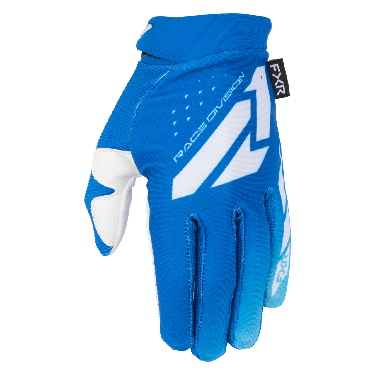 Rękawice MX FXR Reflex 26 Młodzieżowy Niebieski/Złamany BiałyXL