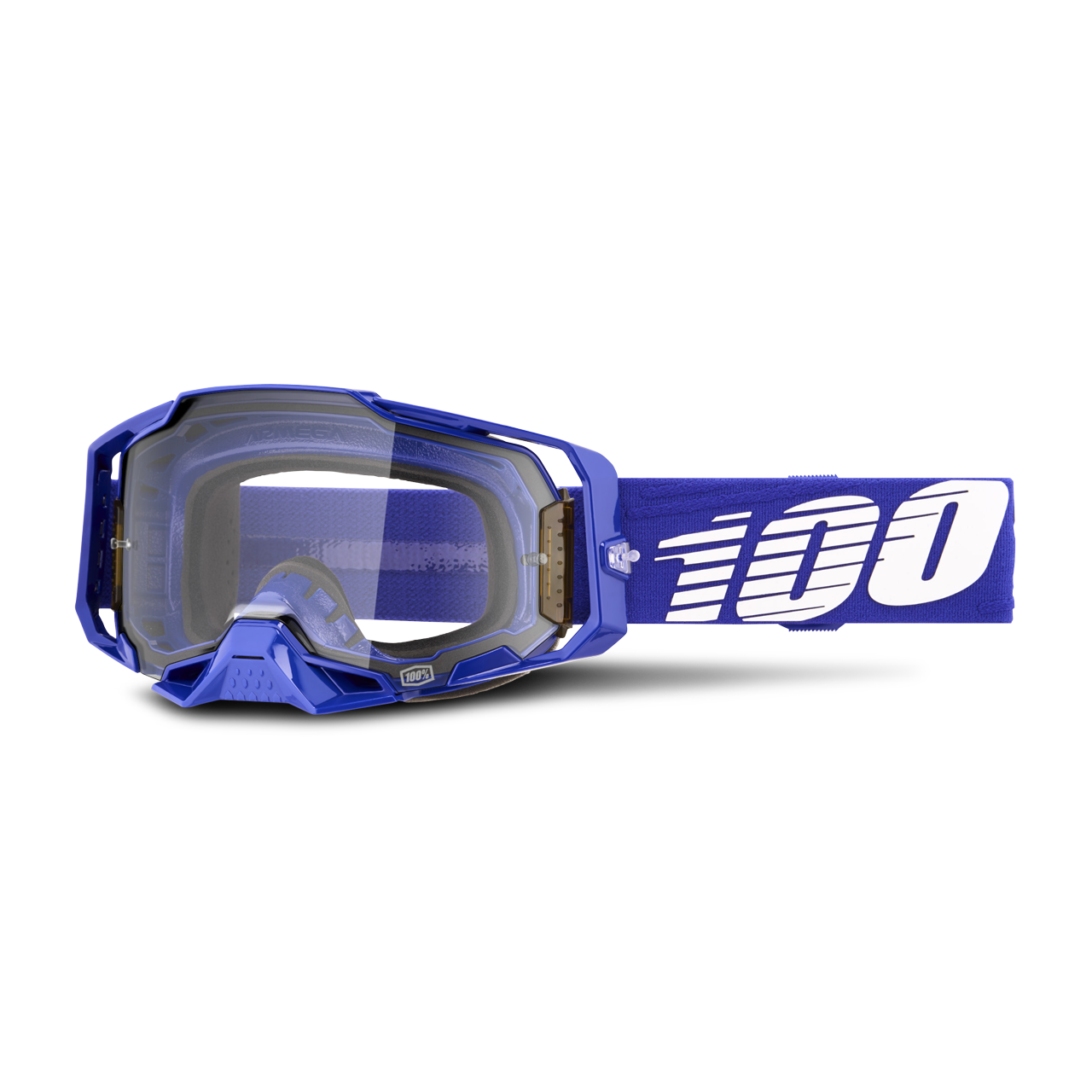 Gogle Cross 100% Armega Przezroczysta Szybka Klein