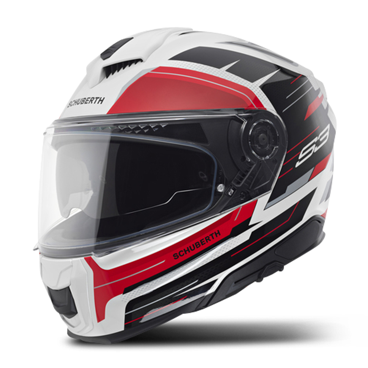Kask Integralny Schuberth S3 Złamany BiałyL