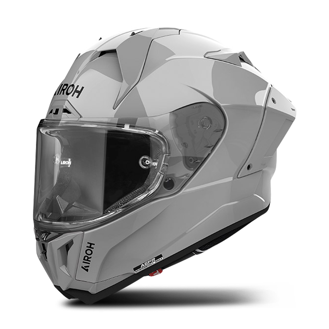 Kask Integralny Airoh GP 800 Błyszczący SzaryXL