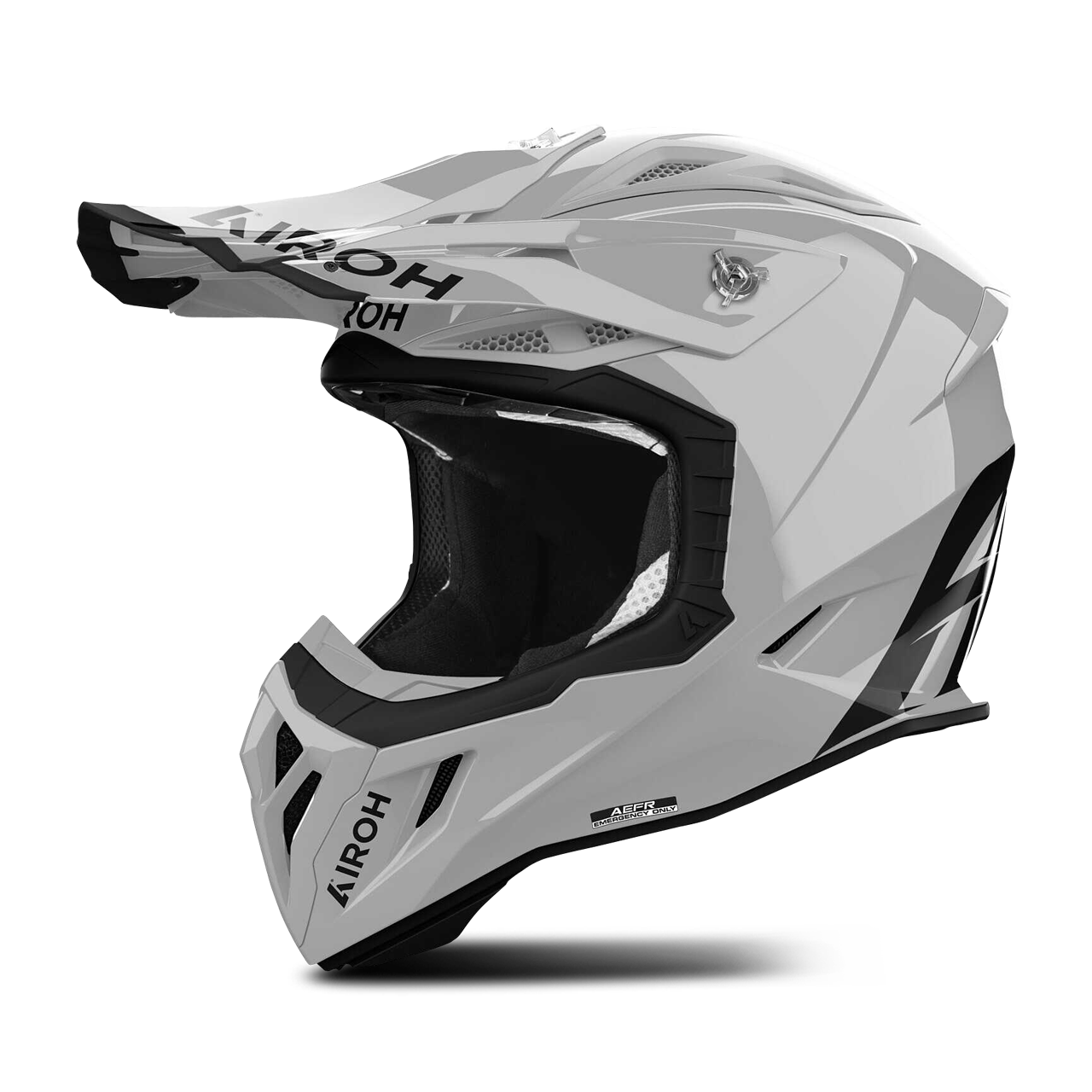 Kask Cross Airoh Aviator Ace 2 Carbon Błyszczący SzaryS