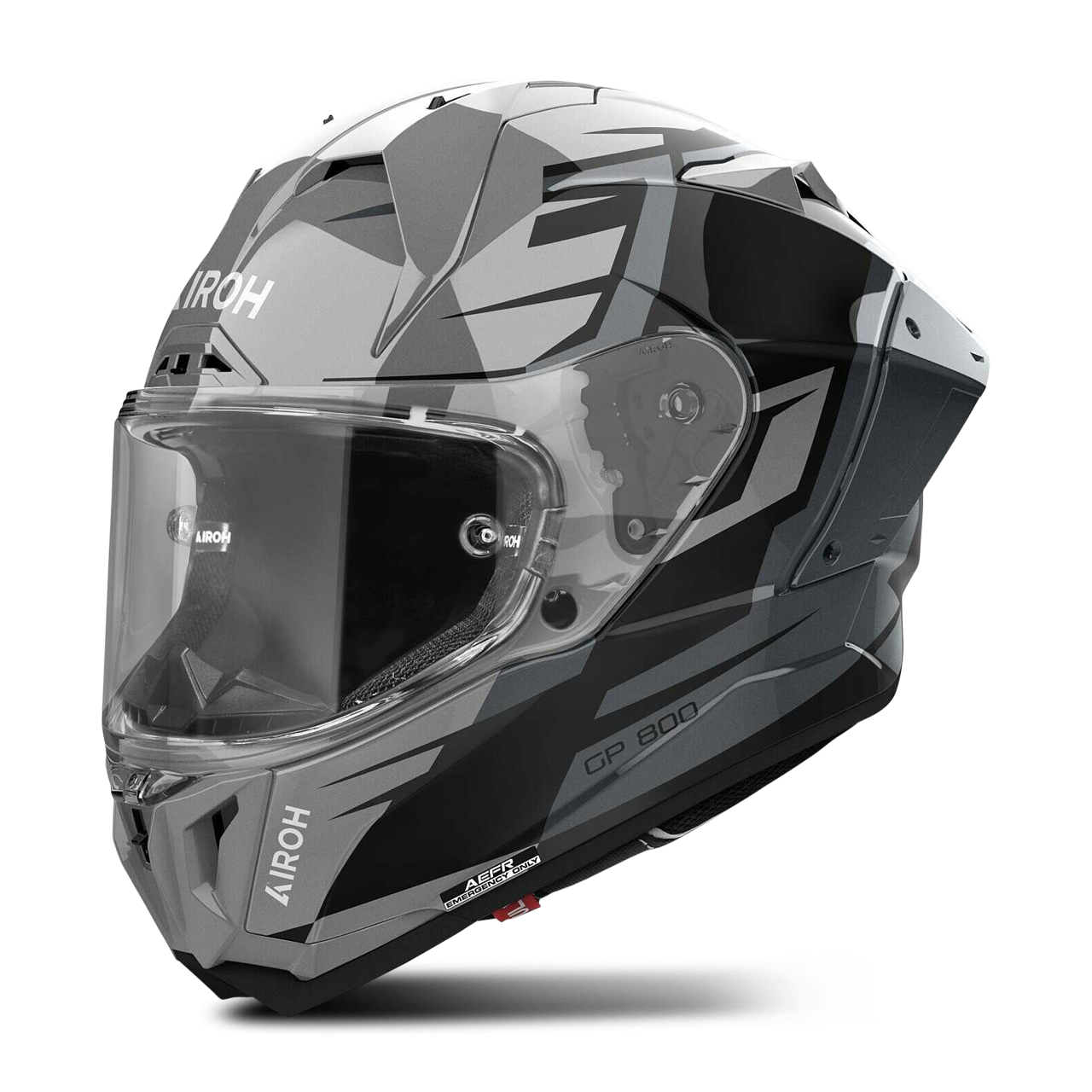 Kask Integralny Airoh GP 800 Master Błyszczący MetalicznyS