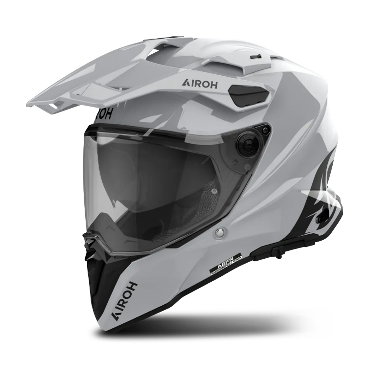 Kask Integralny Airoh Commander 2 Color Cement Grey GlossyM