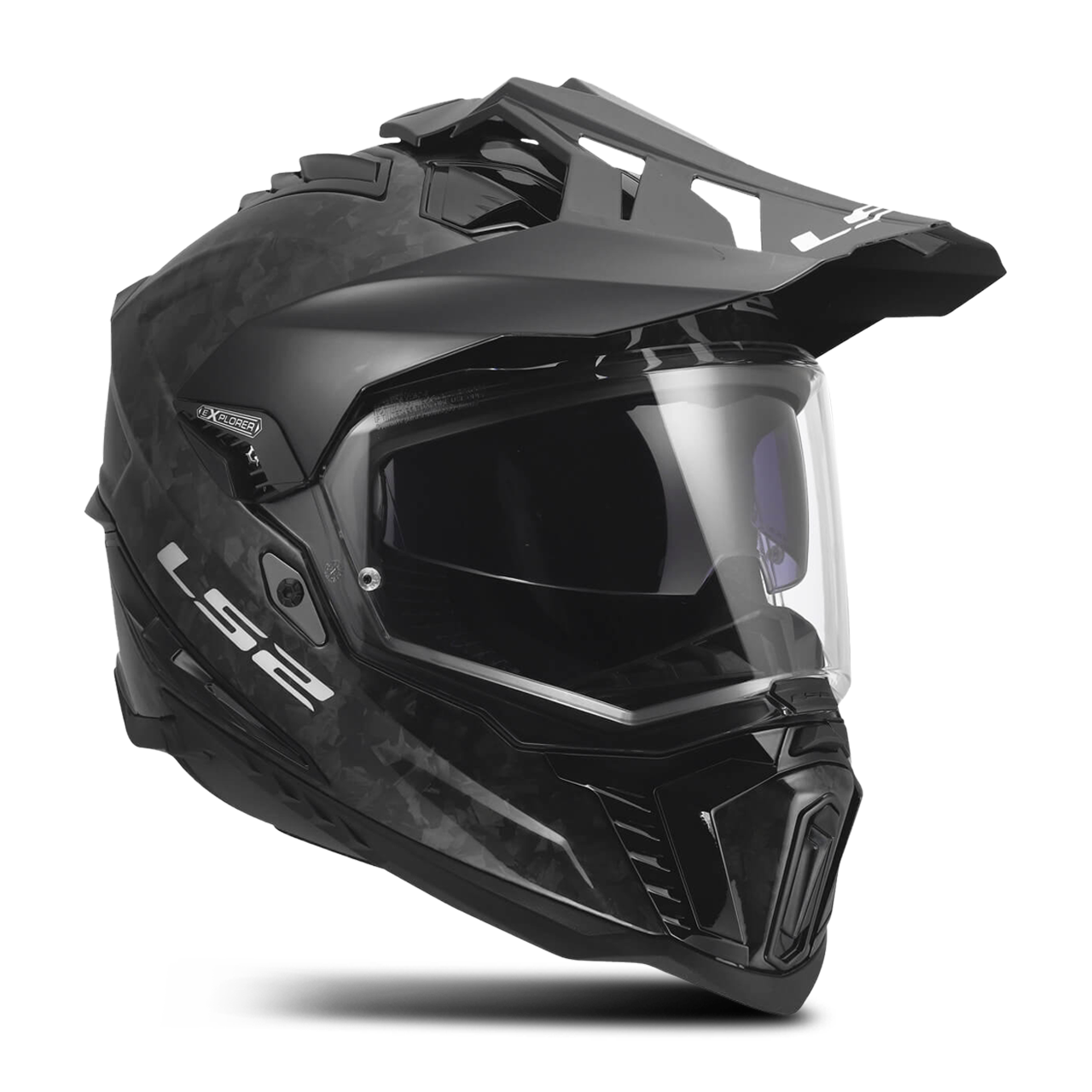 Kask Adventure LS2 MX701 Explorer Forged Carbon CarbonL