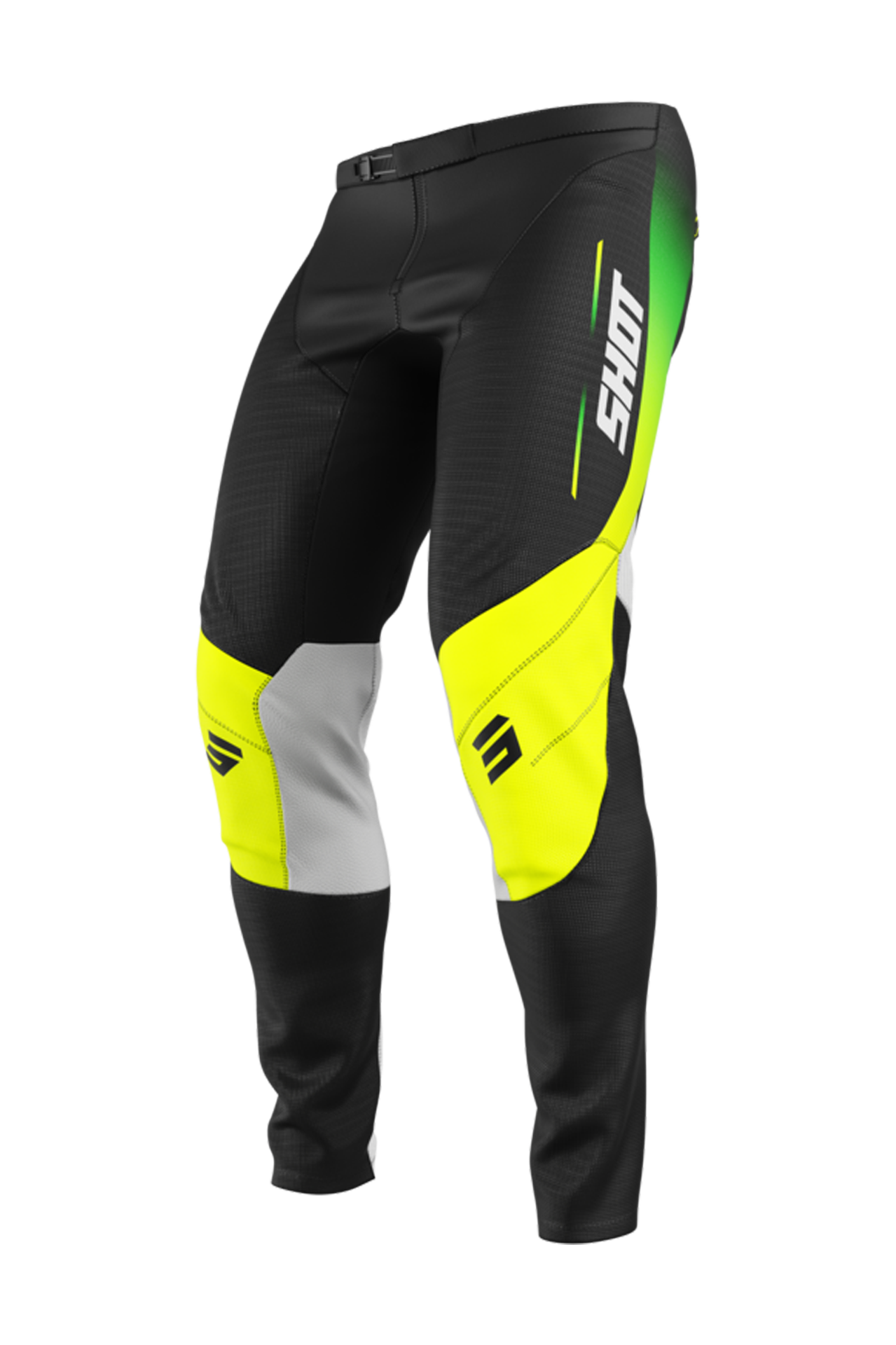 Spodnie Cross Shot Contact Apex Fluo Neonowy Żółty34