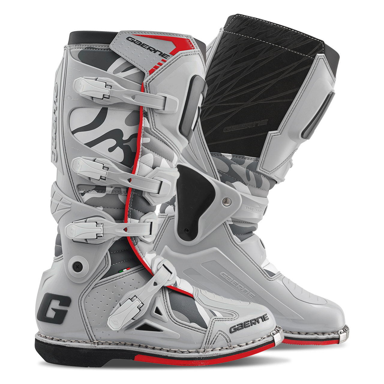 Buty Cross Gaerne Fastback Endurance Moro/Złamany Biały/Szary45