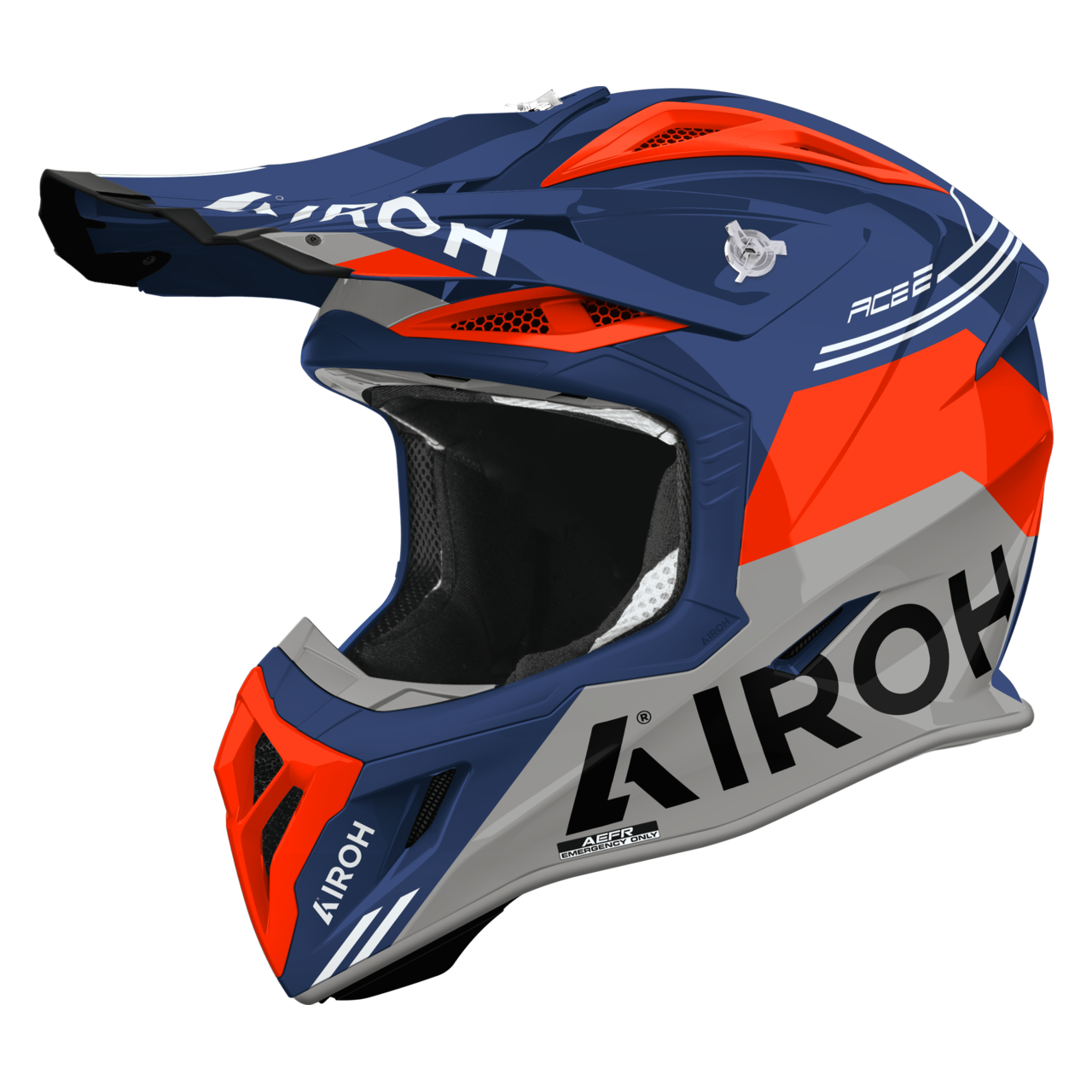 Kask Cross Airoh Aviator Ace 2 Fury (2026) Cerulean PołyskXL
