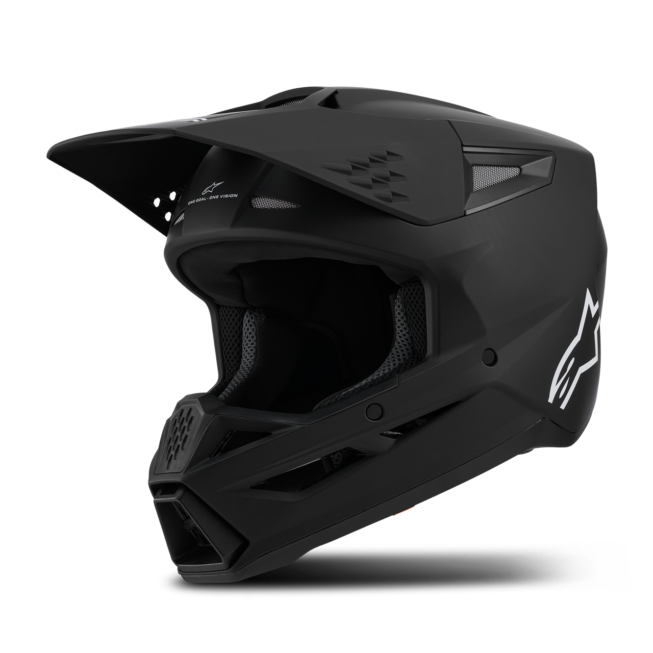 Kask MX Alpinestars SM3 Solid Czarny MatowyXXL