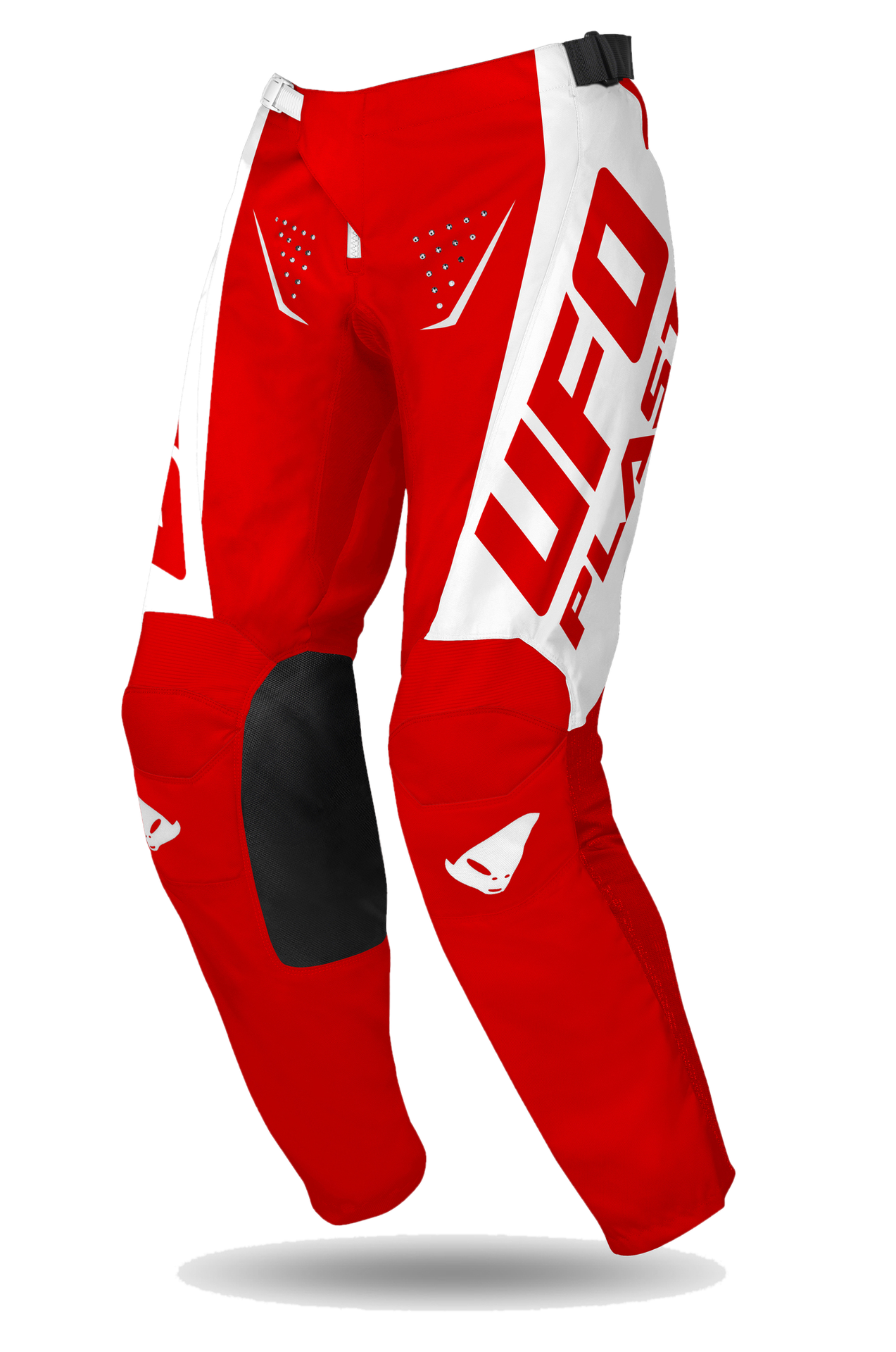 Spodnie Cross UFO Oblivion Czerwony/Złamany Biały56
