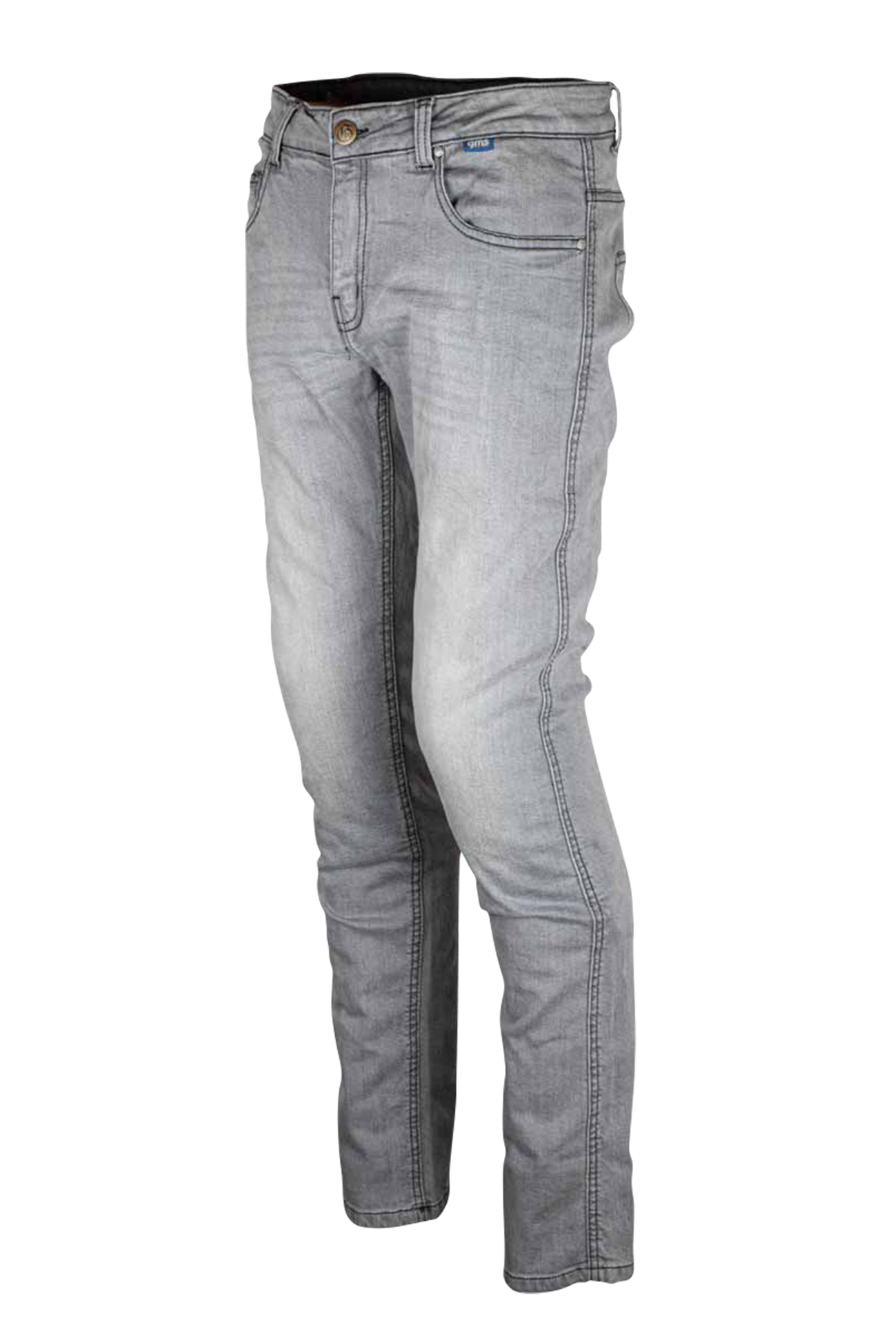 Jeansy Motocyklowe GMS Cobra JasnoszaryS40 x D30