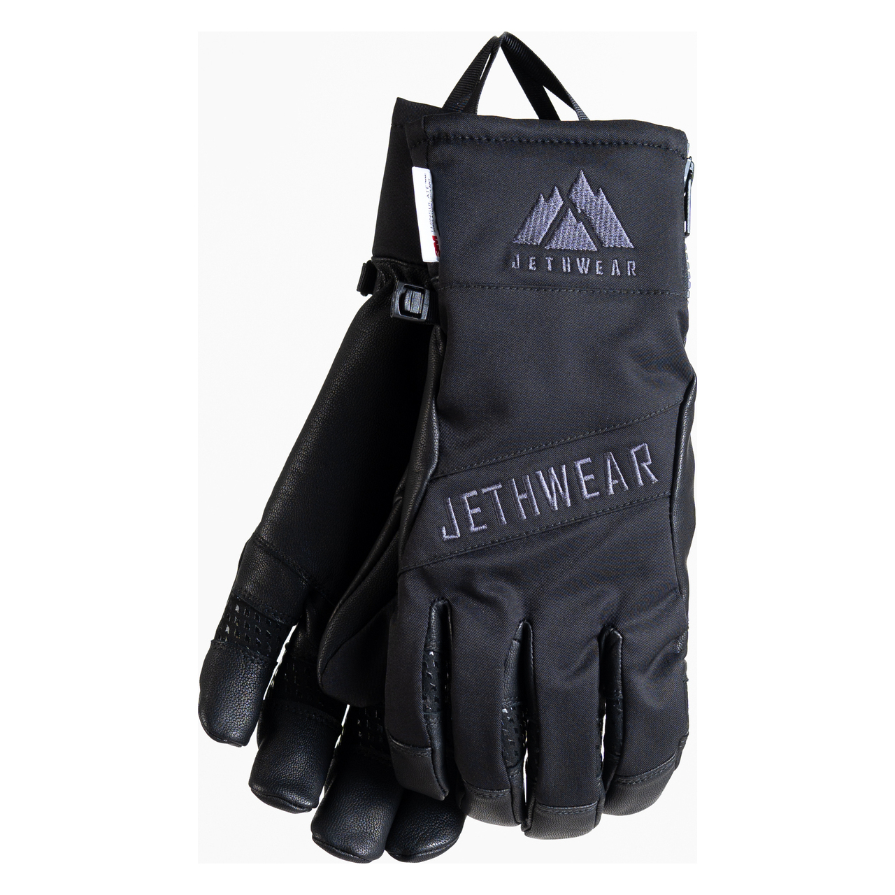 Rękawice Zimowe Jethwear Empire (2025) Czarny/SzaryS