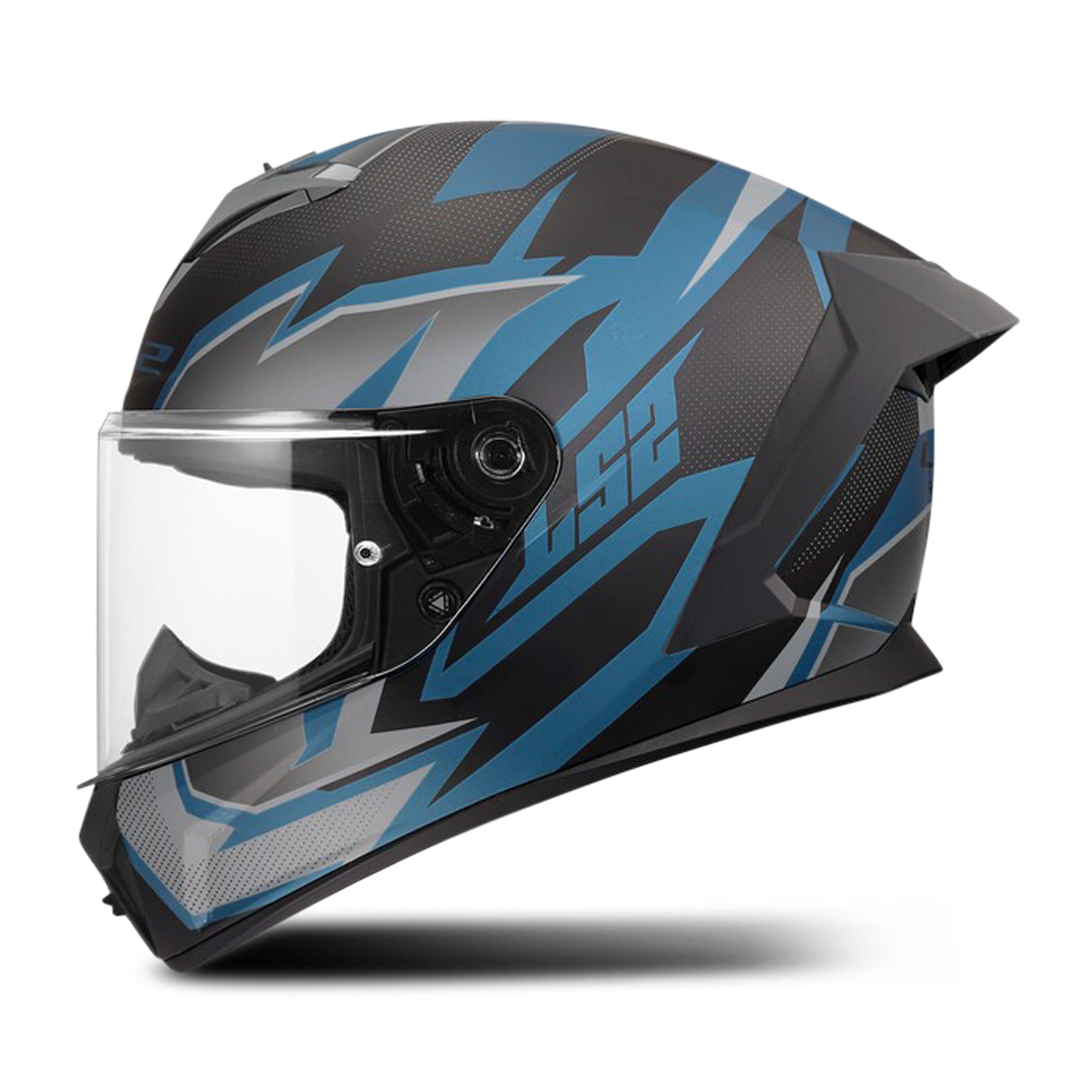 Kask Integralny LS2 FF820 Rapid III Xtrem Czarny/Niebieski/PetrolowyXL