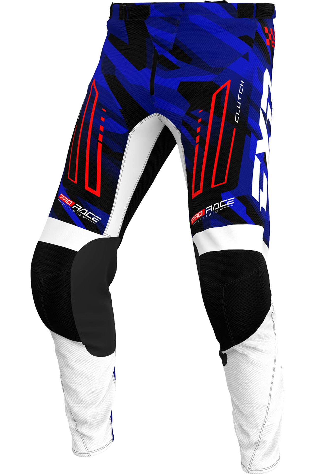 Spodnie Cross FXR Clutch Dziecięca Niebieski Moro/Czerwony22