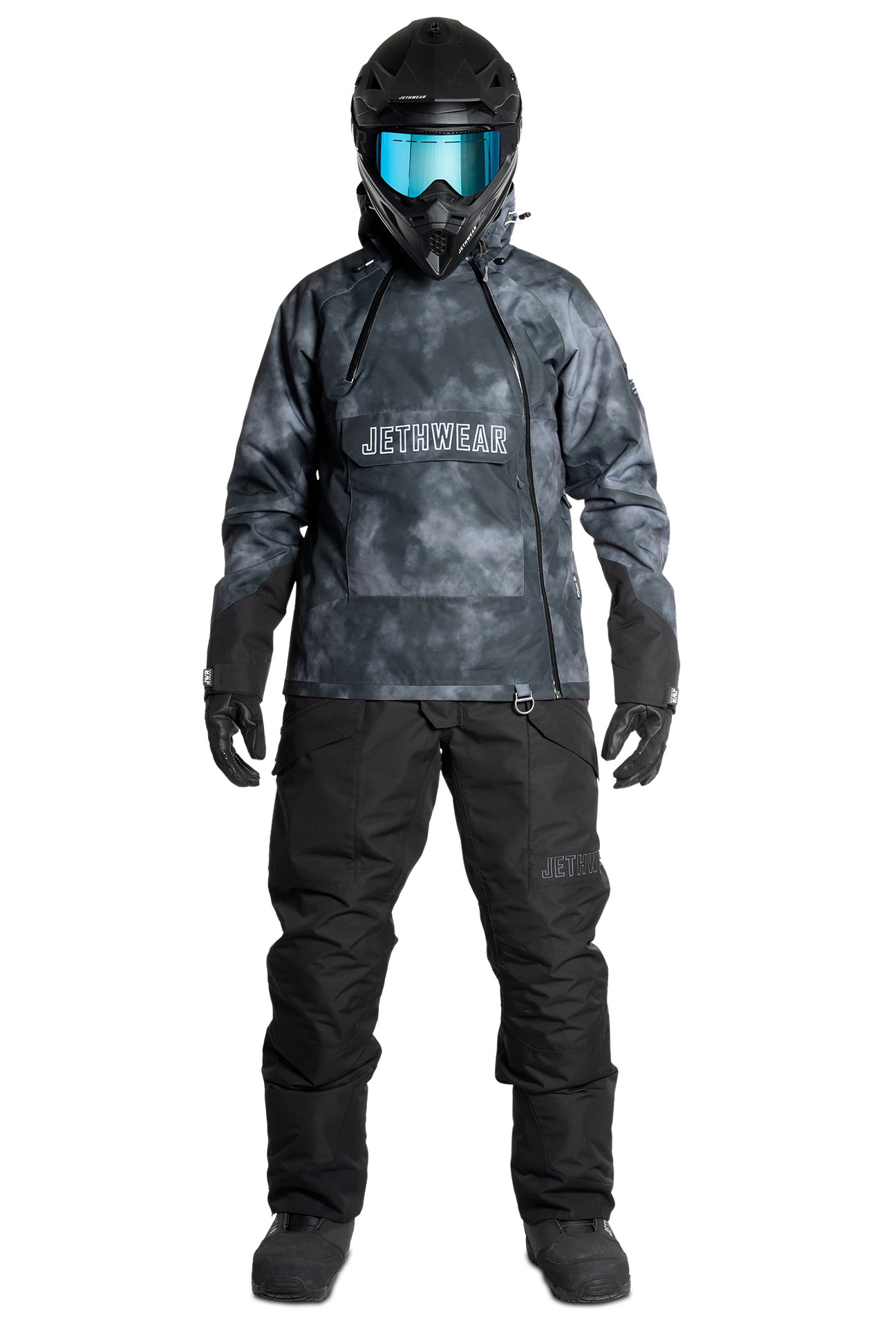 Kurtka Zimowa Jethwear Flight 40g Burst Ciemny TieDyeXXL