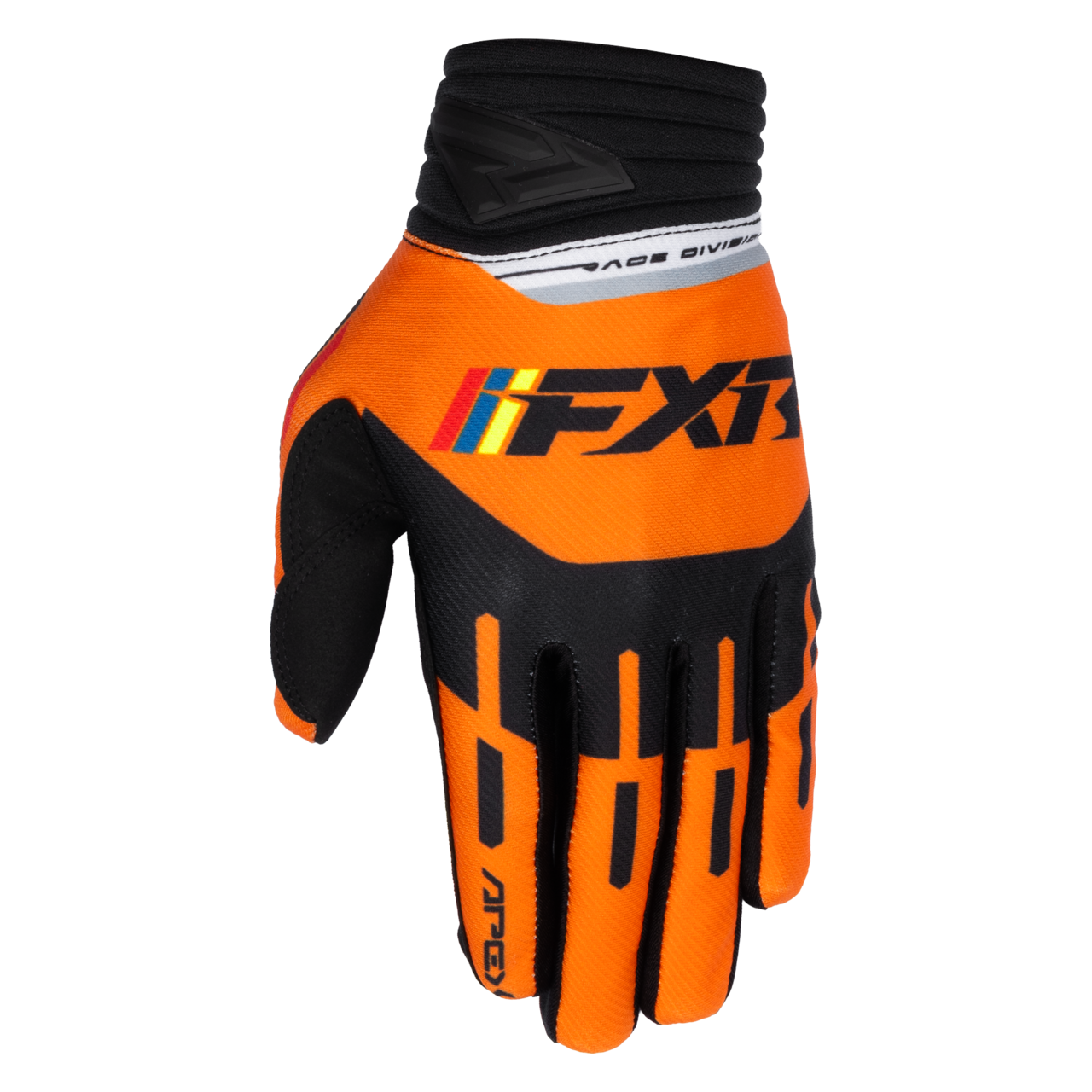 Rękawice MX FXR Apex 26 Pomarańczowy/CzarnyM