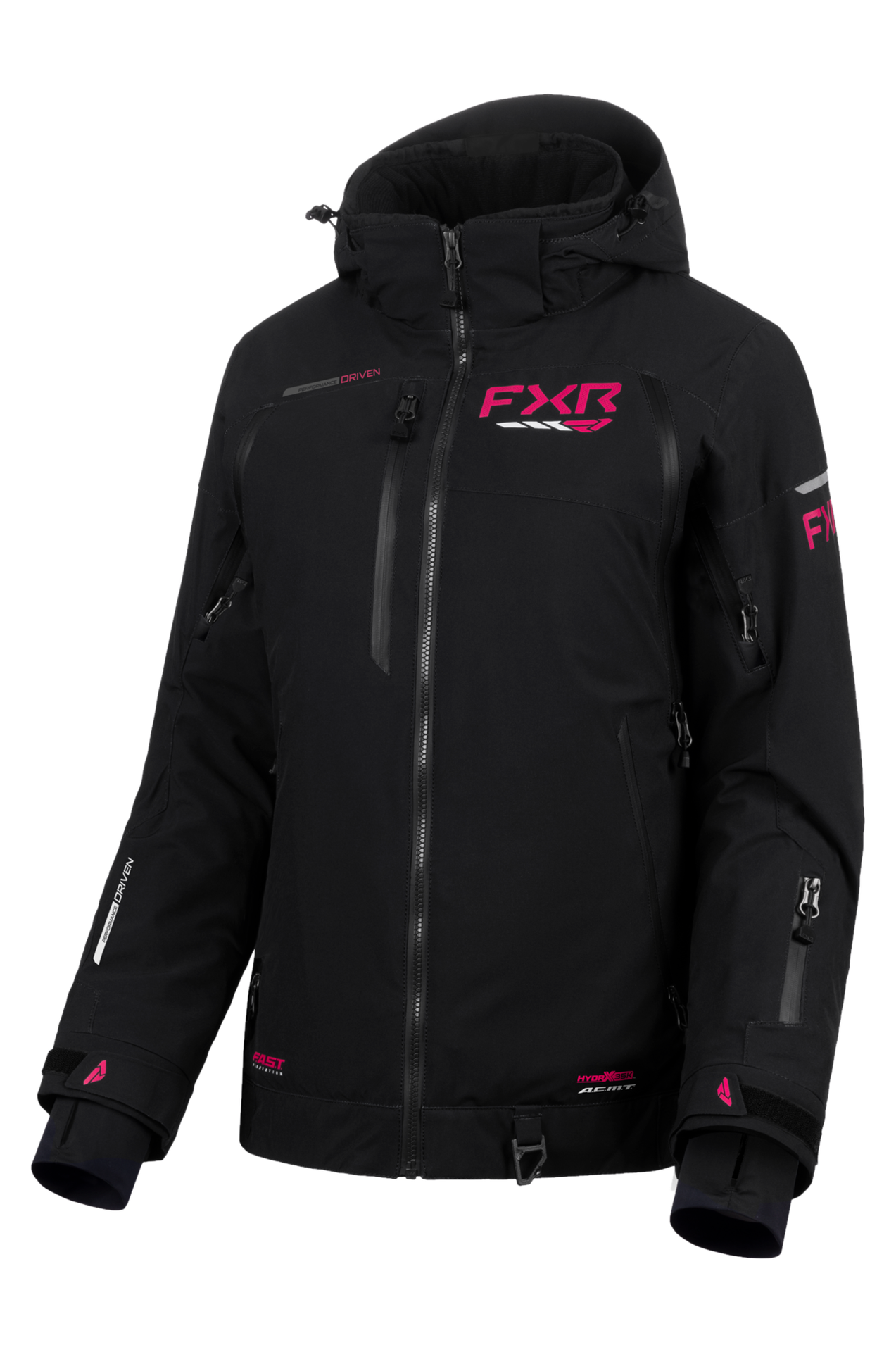 Kurtka Zimowa FXR Velocity R-FX 26 Damska Czarno/Razz10