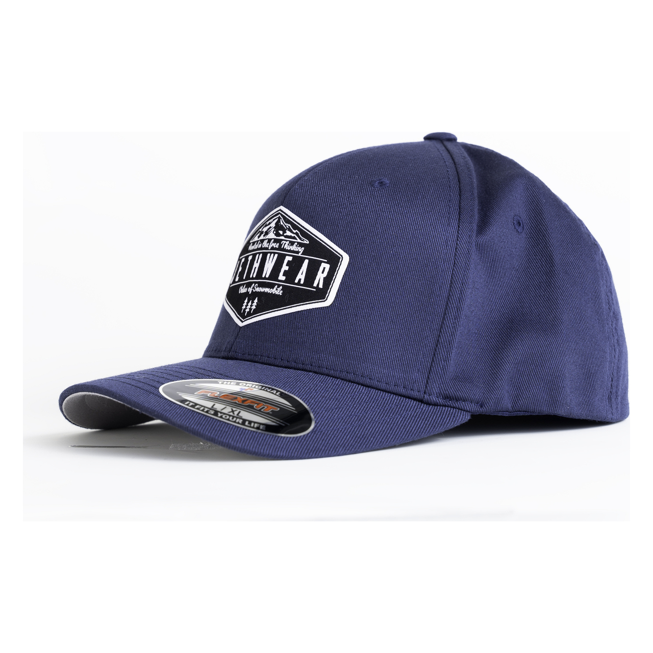 Czapka Jethwear FlexFit Rooted Granatowy/Złamany BiałyS/M