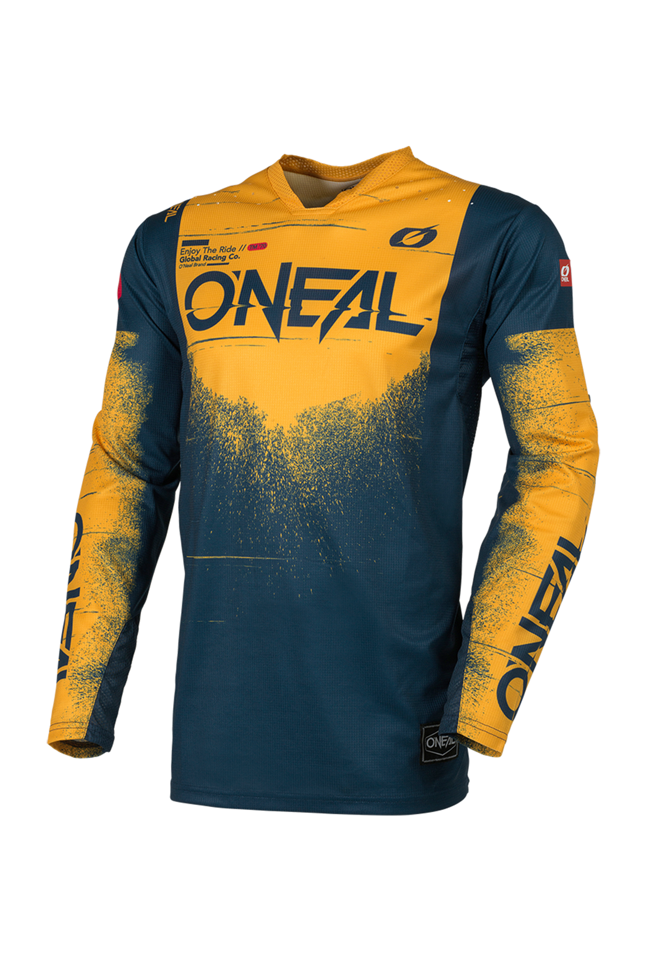 Bluza Cross O'Neal Hardwear Swipe Granatowy/MandarynowyL