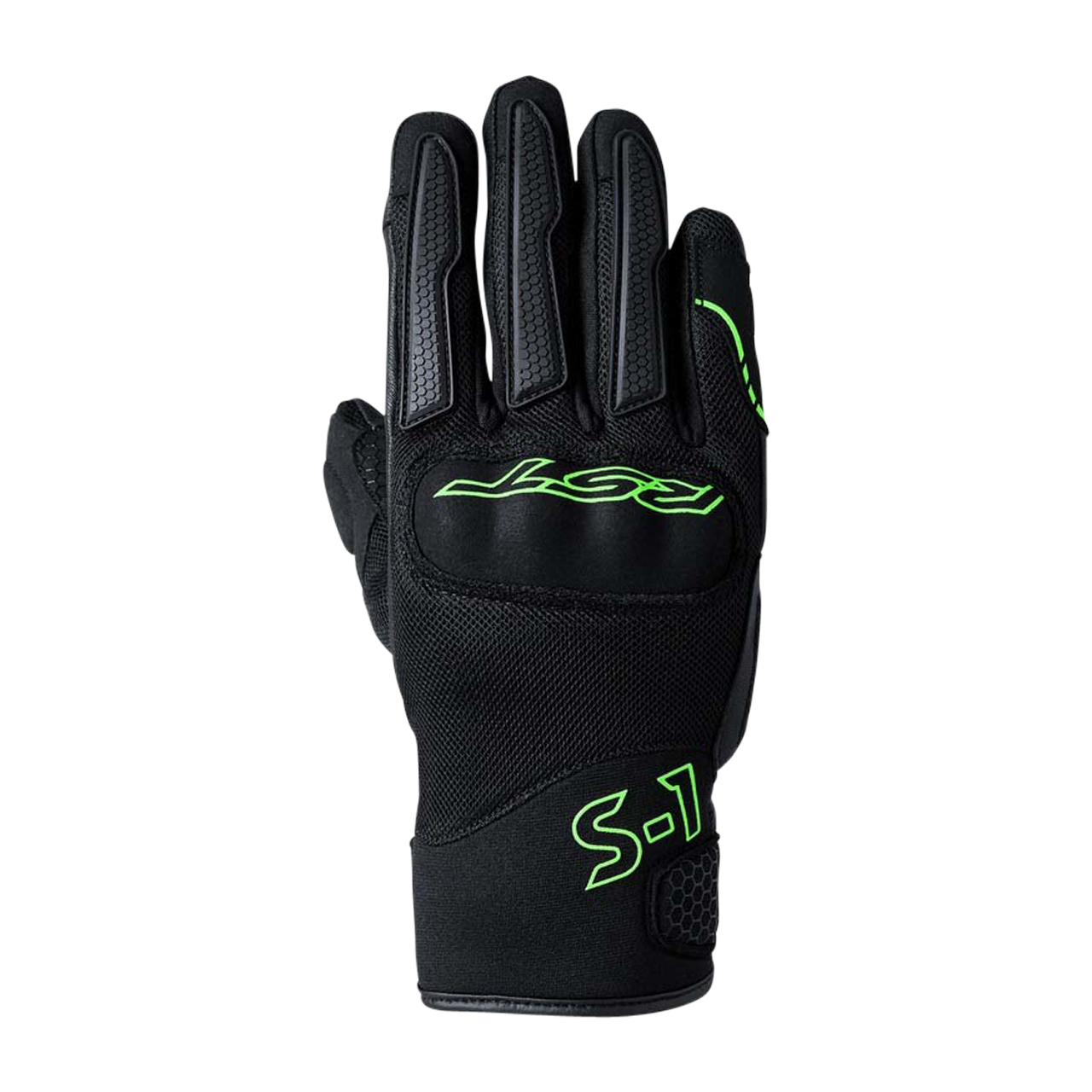 Rękawice Motocyklowe RST S1 Mesh Neonowy ZielonyM