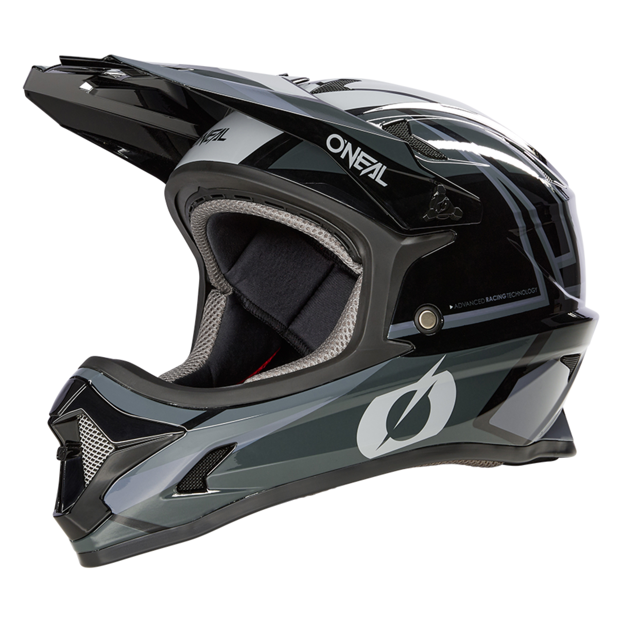 Kask MTB O'Neal Sonus Split Downhill Czarny/SzaryXL