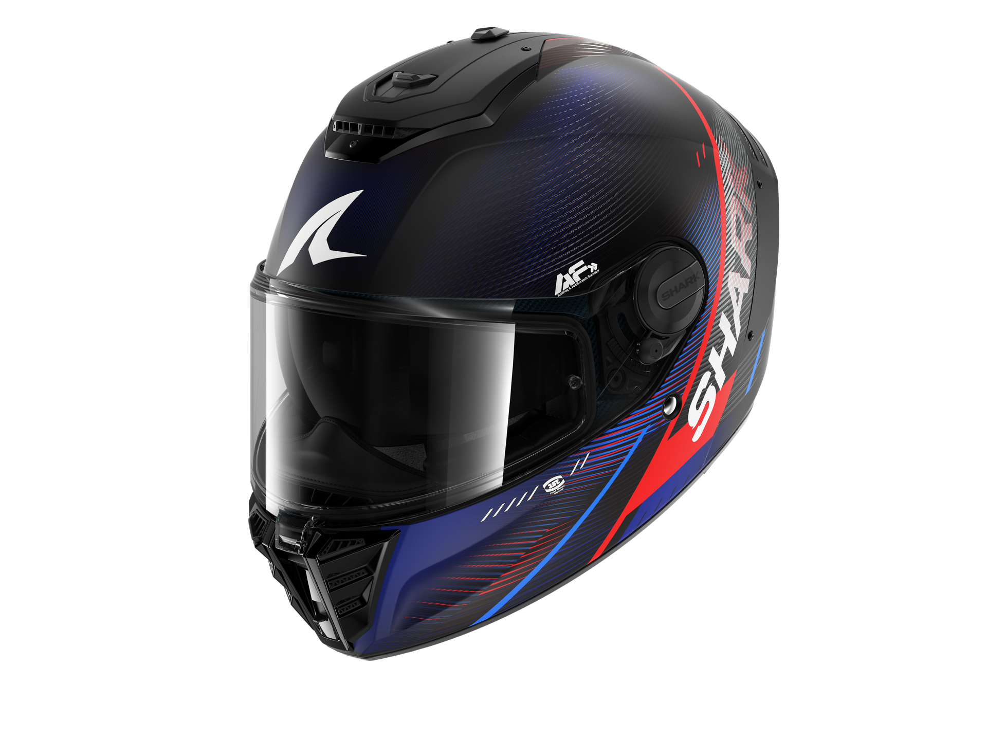 Kask Integralny Shark RS Speed-Tech Czarny/Niebieski/CzerwonyXL