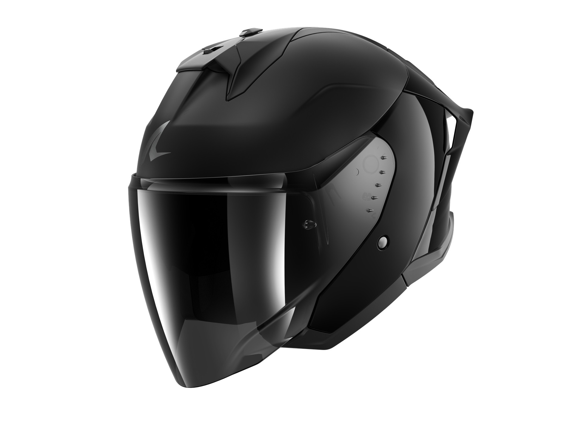 Kask Otwarty Shark Skwal Jet Cup Dark Shadow Dual CzarnyXS