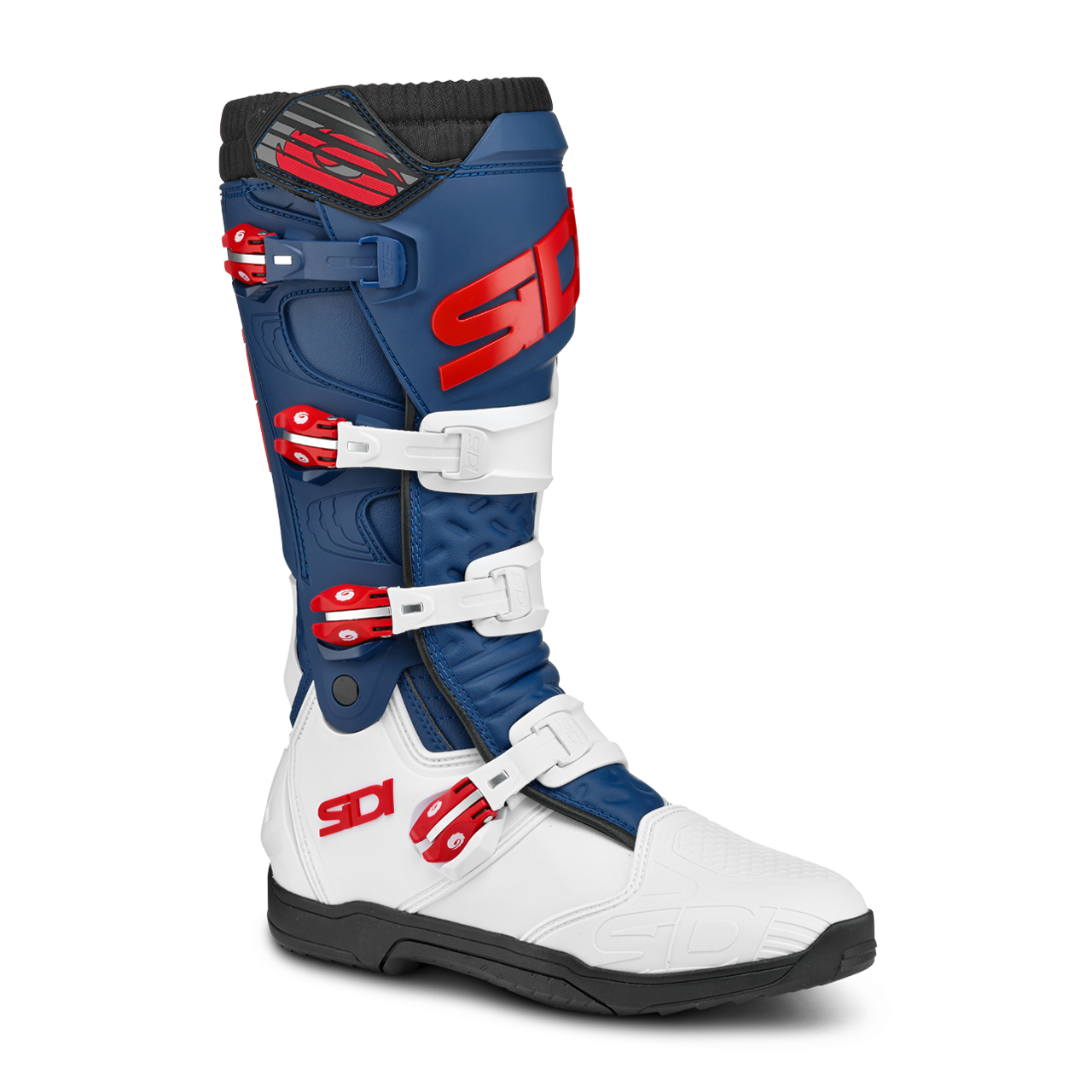 Buty Cross Sidi X Power SC Złamany Biały/Granatowy/Czerwony50