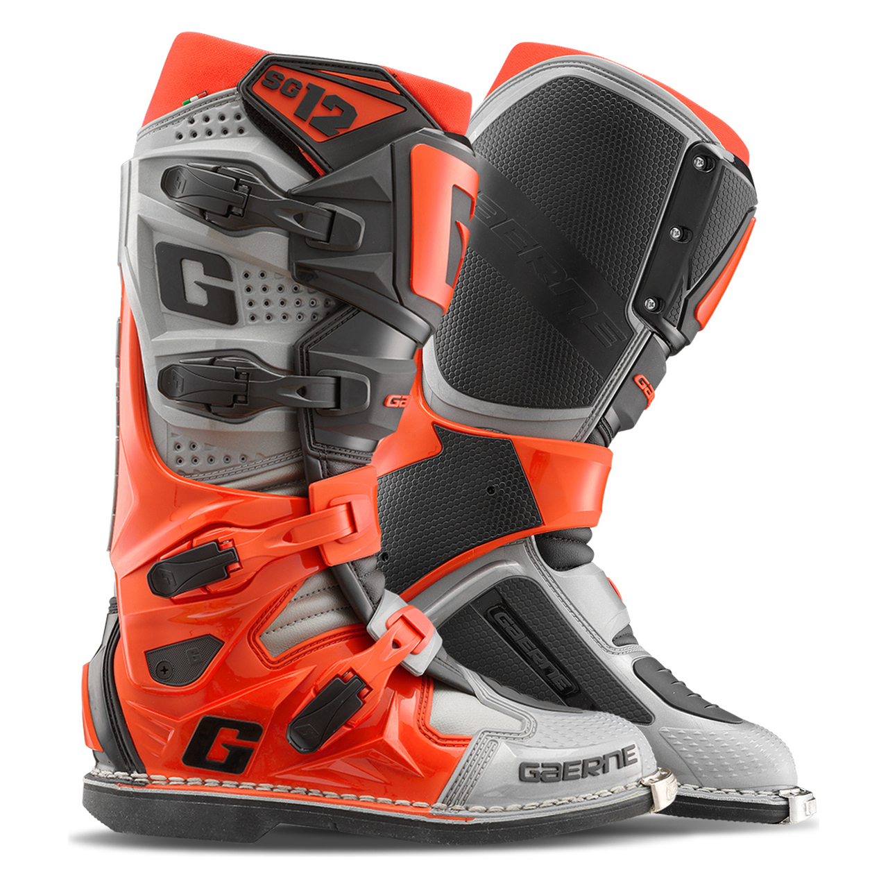 Buty Cross Gaerne SG12 Matowy czarny/fluorescencyjny żółty42