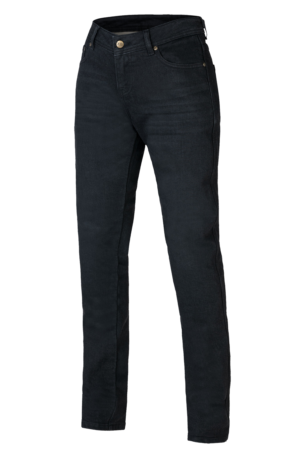 Damskie Jeansy Motocyklowe iXS Classic AR CzarnyW28 x L32