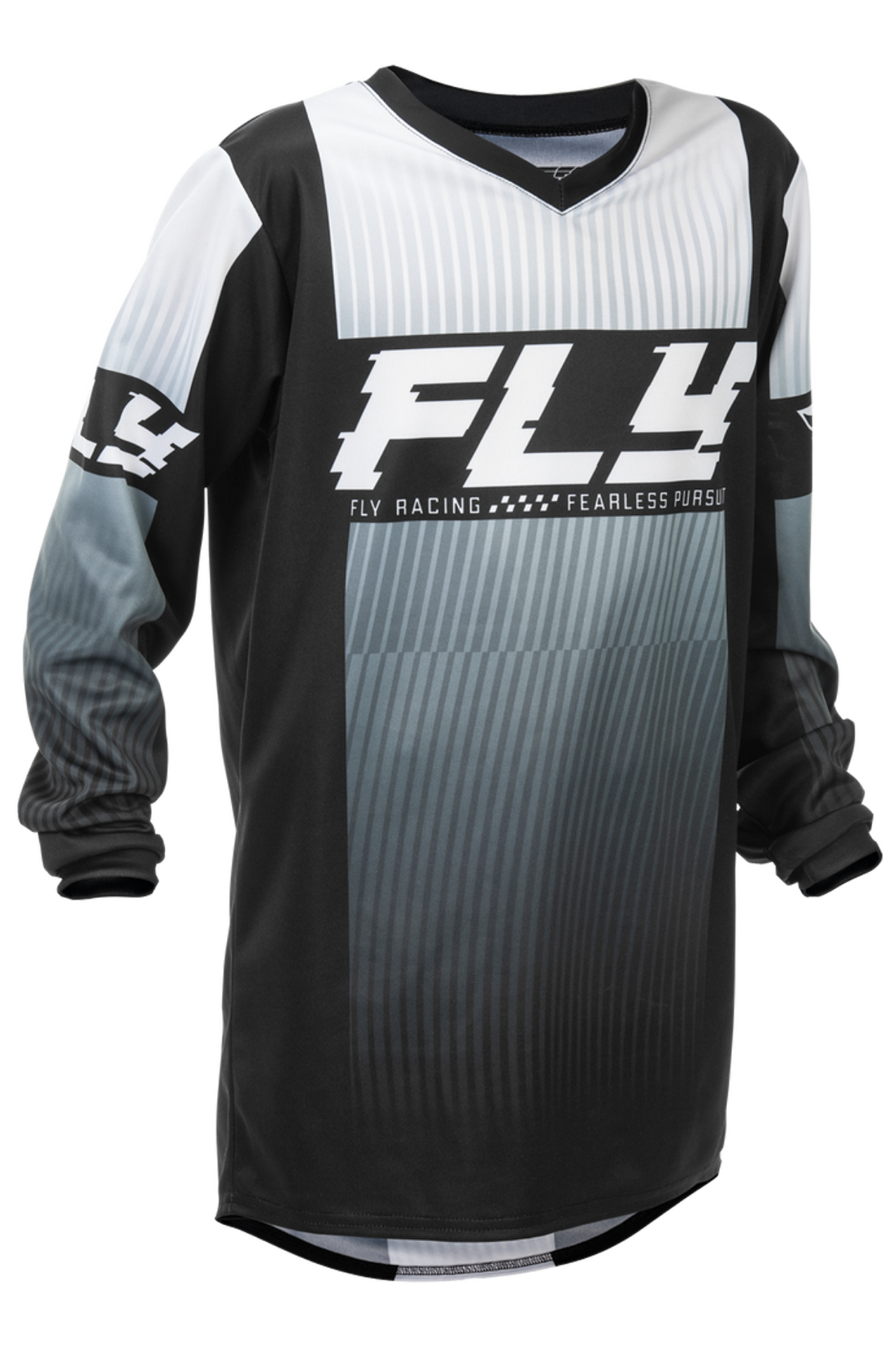 Bluza Cross FLY Racing F-16 V26 Młodzieżowa Czarny/Złamany BiałyL