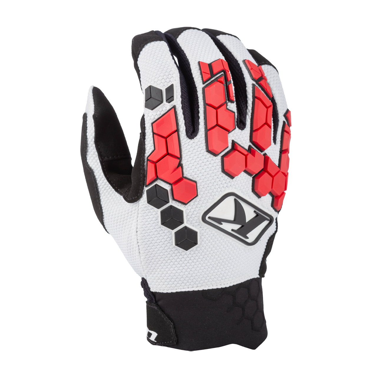 Rękawice Cross Klim Dakar Złamany Biały/CzarnyS