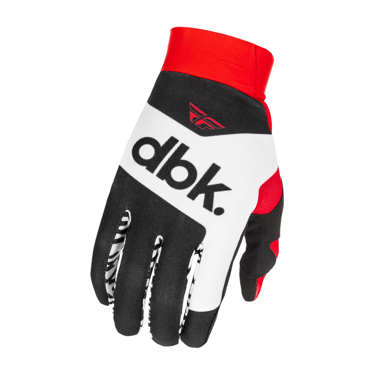 Rękawice Cross FLY Racing Pro Lite DBK V26 Czarny/Złamany Biały/CzerwonyXXL