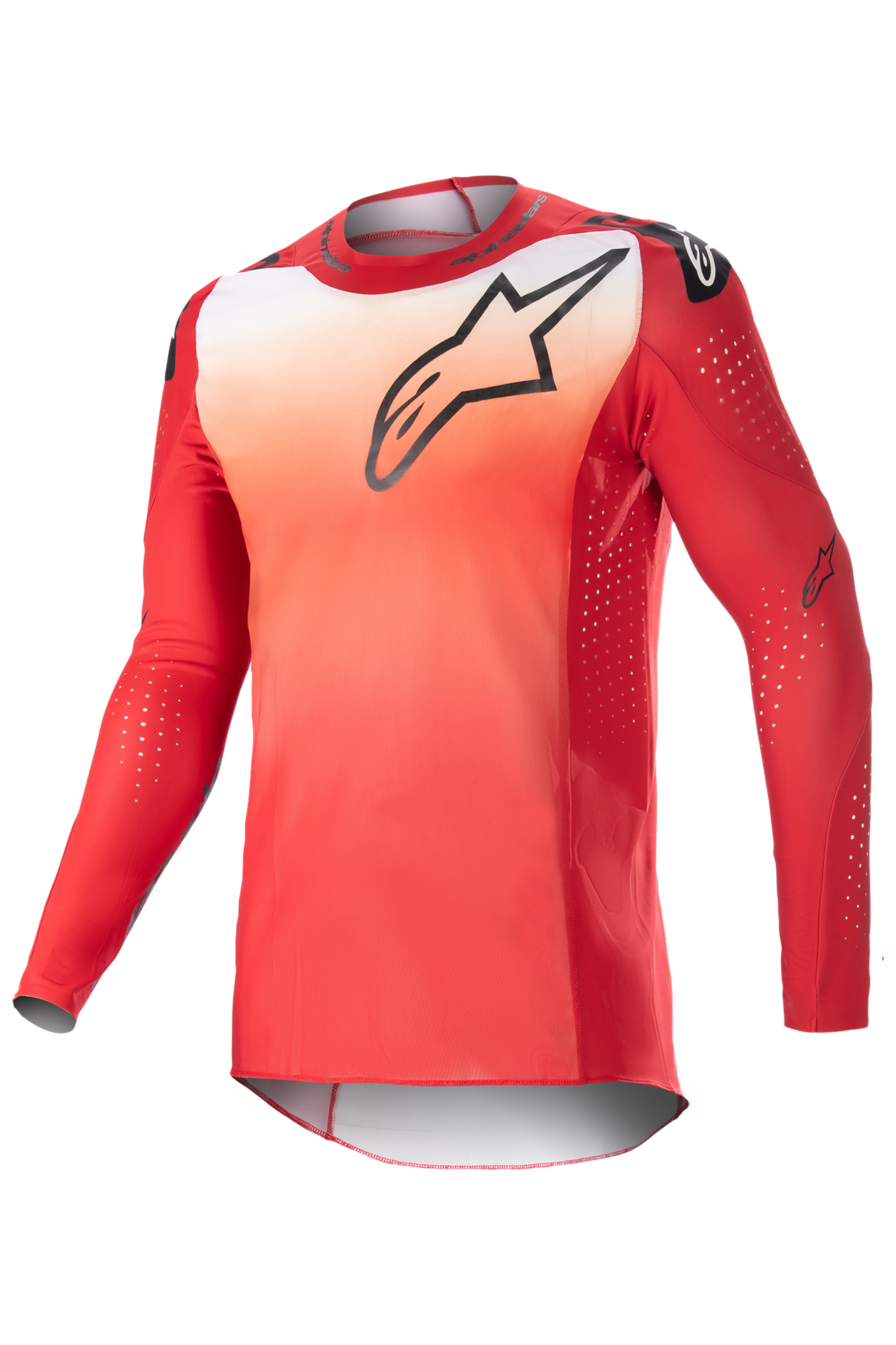 Bluza Cross Alpinestars Supertech Risen Mars Mars Red/WhiteXXL