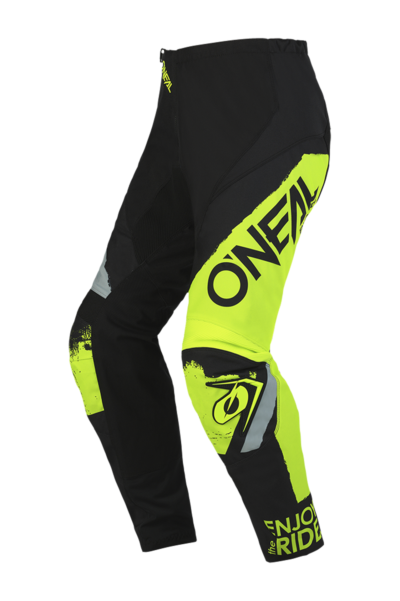 Spodnie Cross O'Neal ELEMENT SHOCKER V.23 Czarny/Neonowy Żółty32