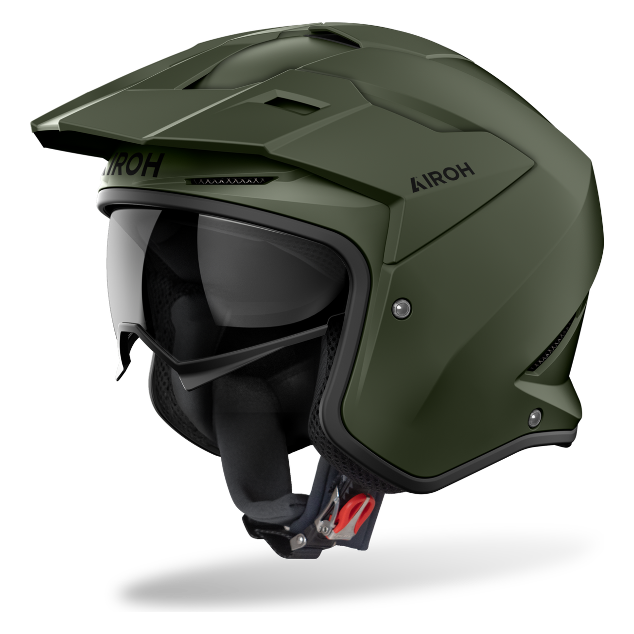 Kask Otwarty Airoh Kombakt Military Green MattM