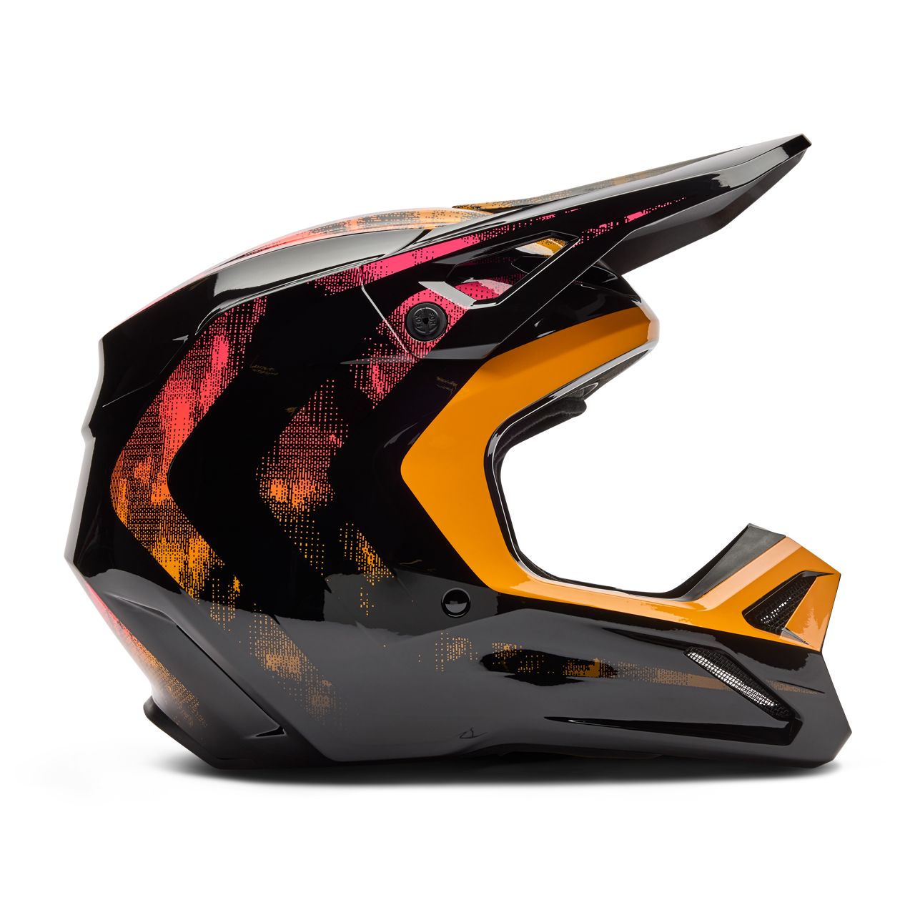 Kask Cross FOX V1 Kairos MandarynkowyXL
