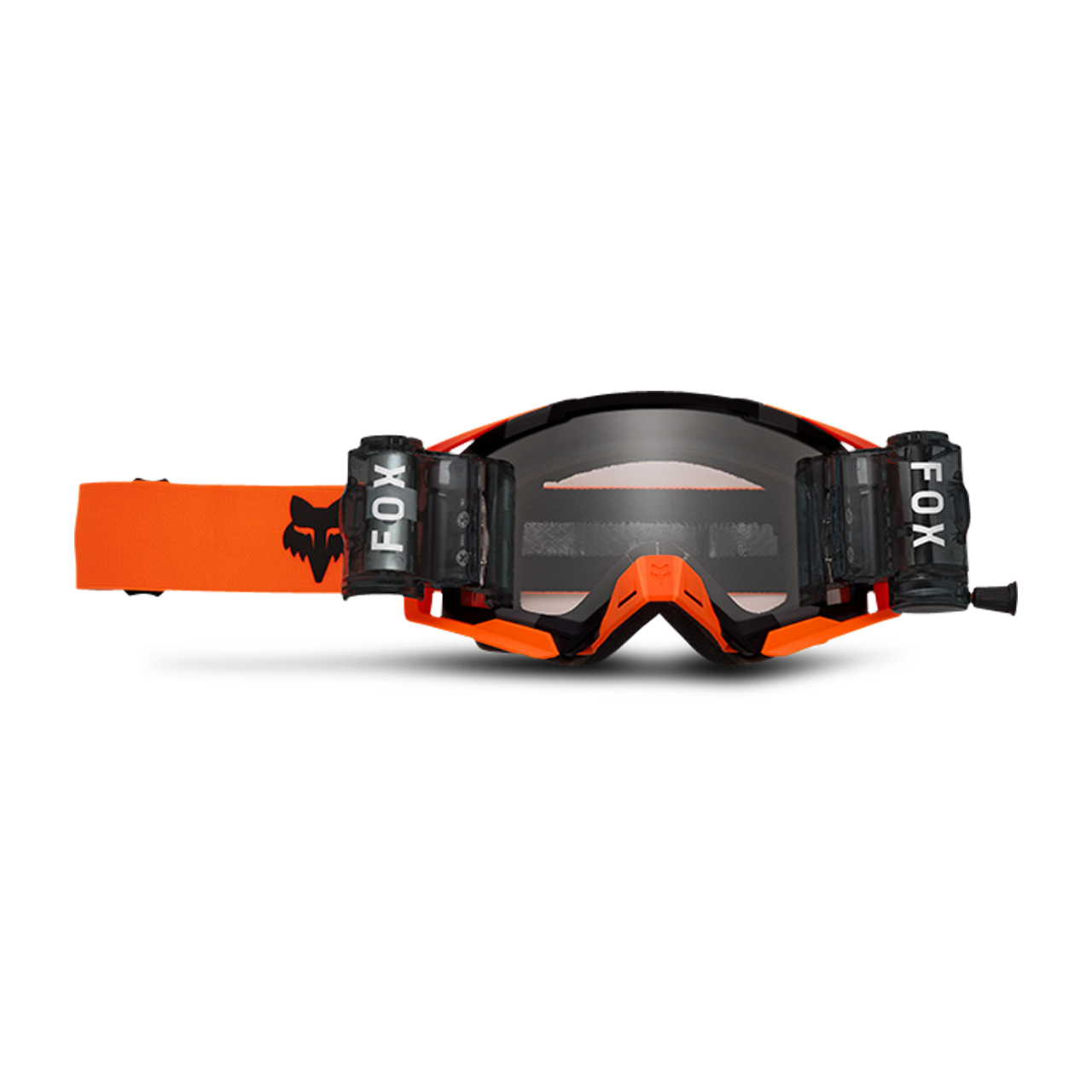 Gogle Cross FOX Airspace Rolloff Fluorescencyjny pomarańczowy