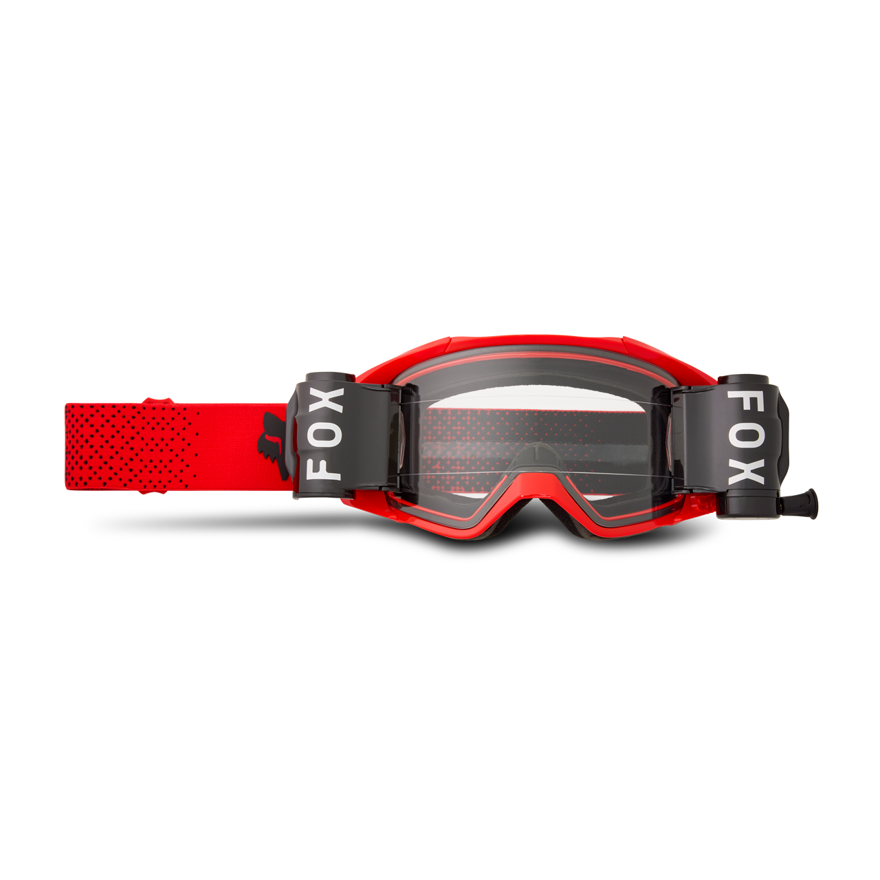 Gogle Cross FOX Vue Roll Off Czerwony fluorescencyjny