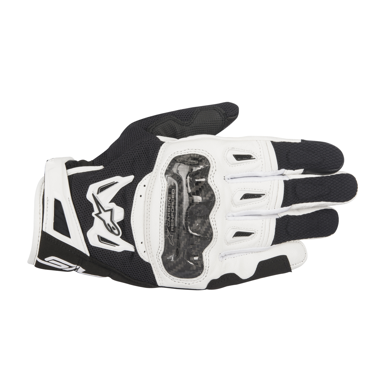 Rękawice Motocyklowe Alpinestars SMX-2 Air Carbon V2 Carbon/JasnoszaryXXL