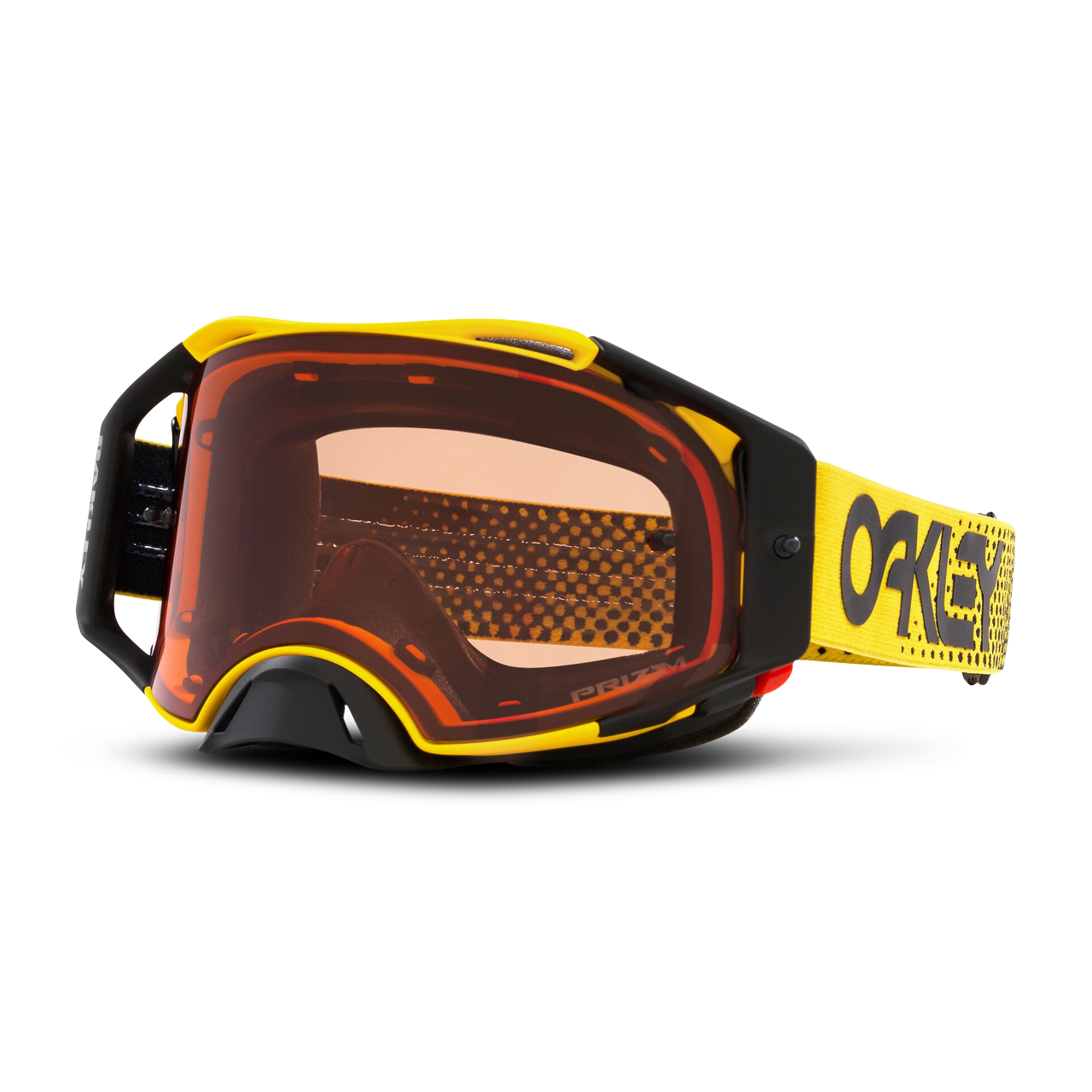 Gogle Cross Oakley Airbrake Moto- Żółty