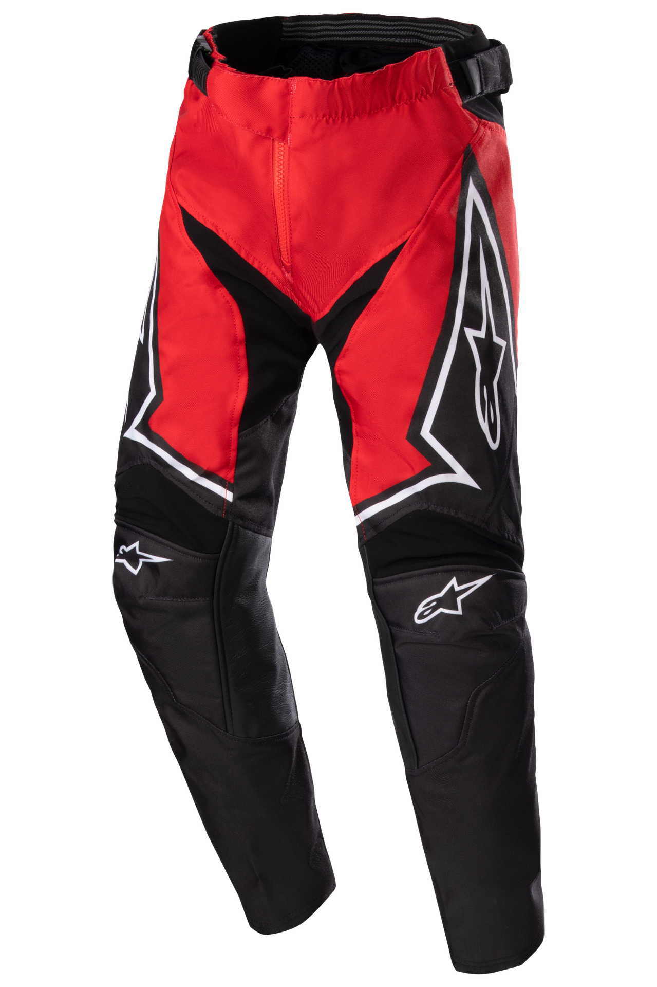 Spodnie Cross Alpinestars Techstar Acumen Dziecięce Czerwony/Czarny/Złamany Biały23