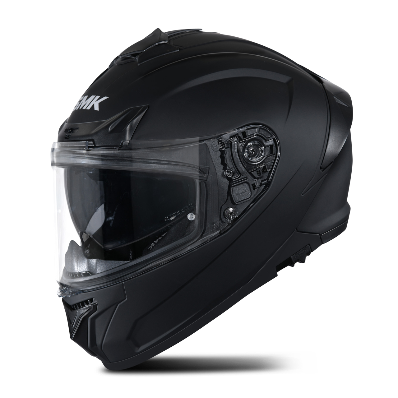 Kask Integralny SMK Typhoon Solid Matowy czarnyL