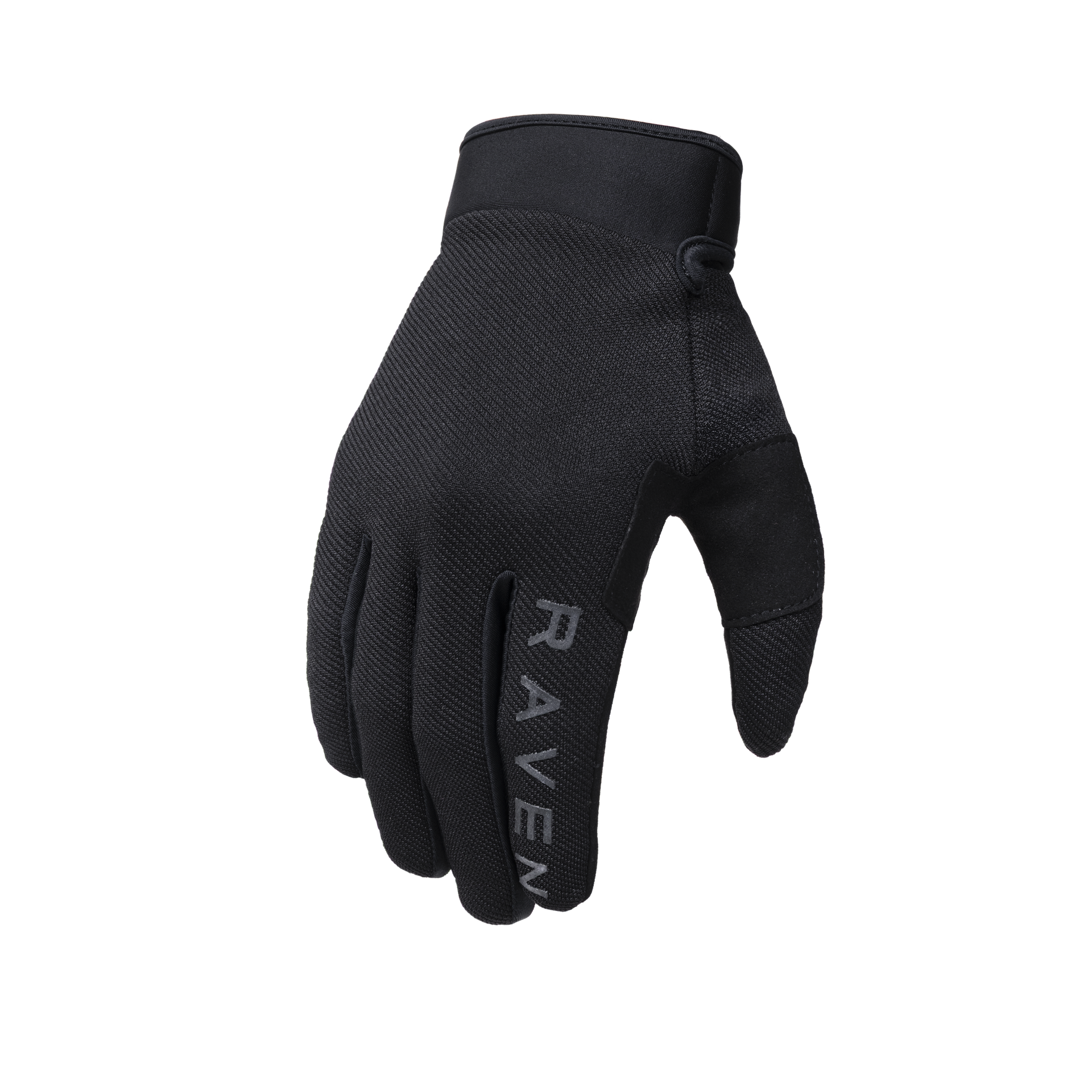 Rękawice Cross Raven RV-Two Dziecięce CzarnyM